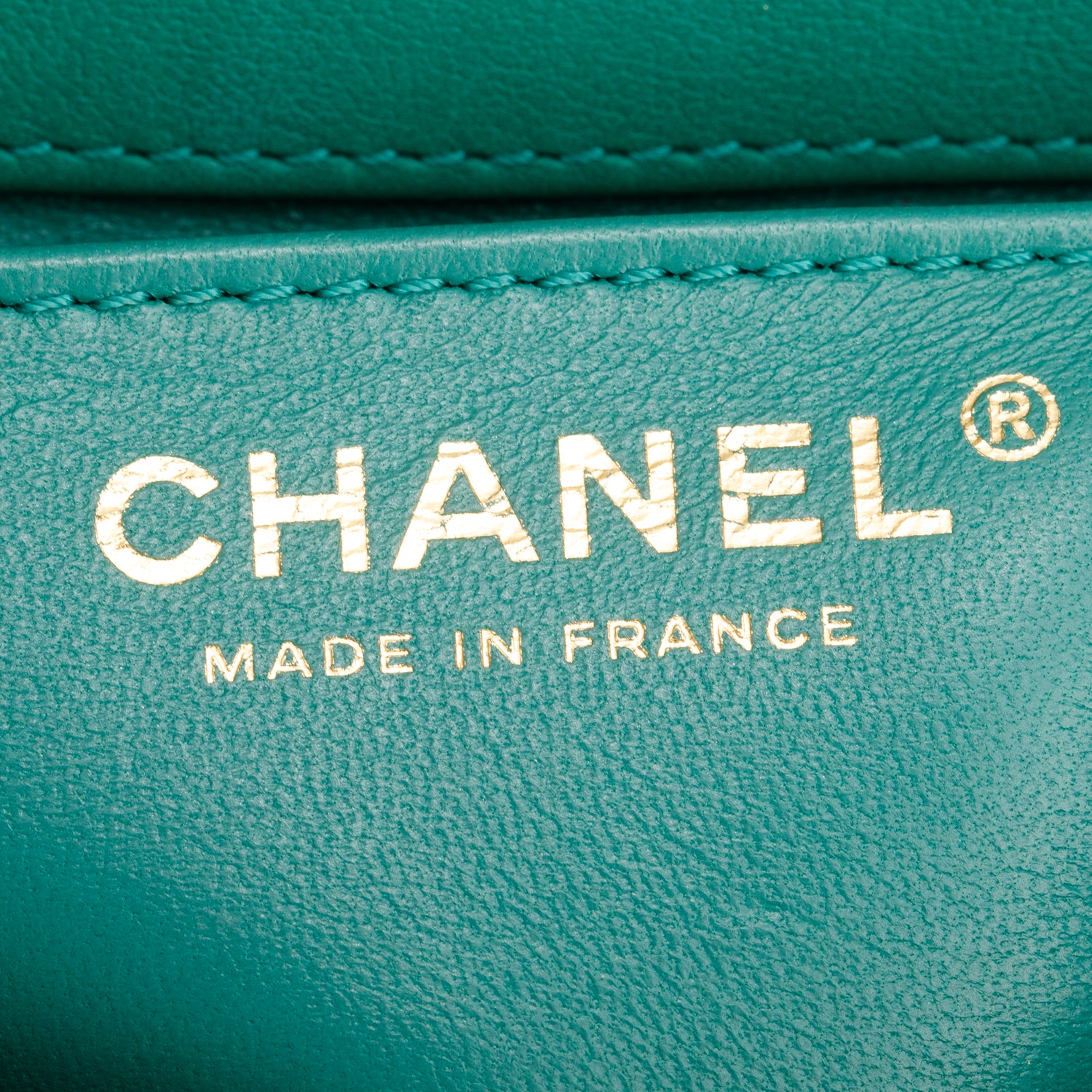 Chanel Green Quilted Lambskin Leather Small Boy Bag