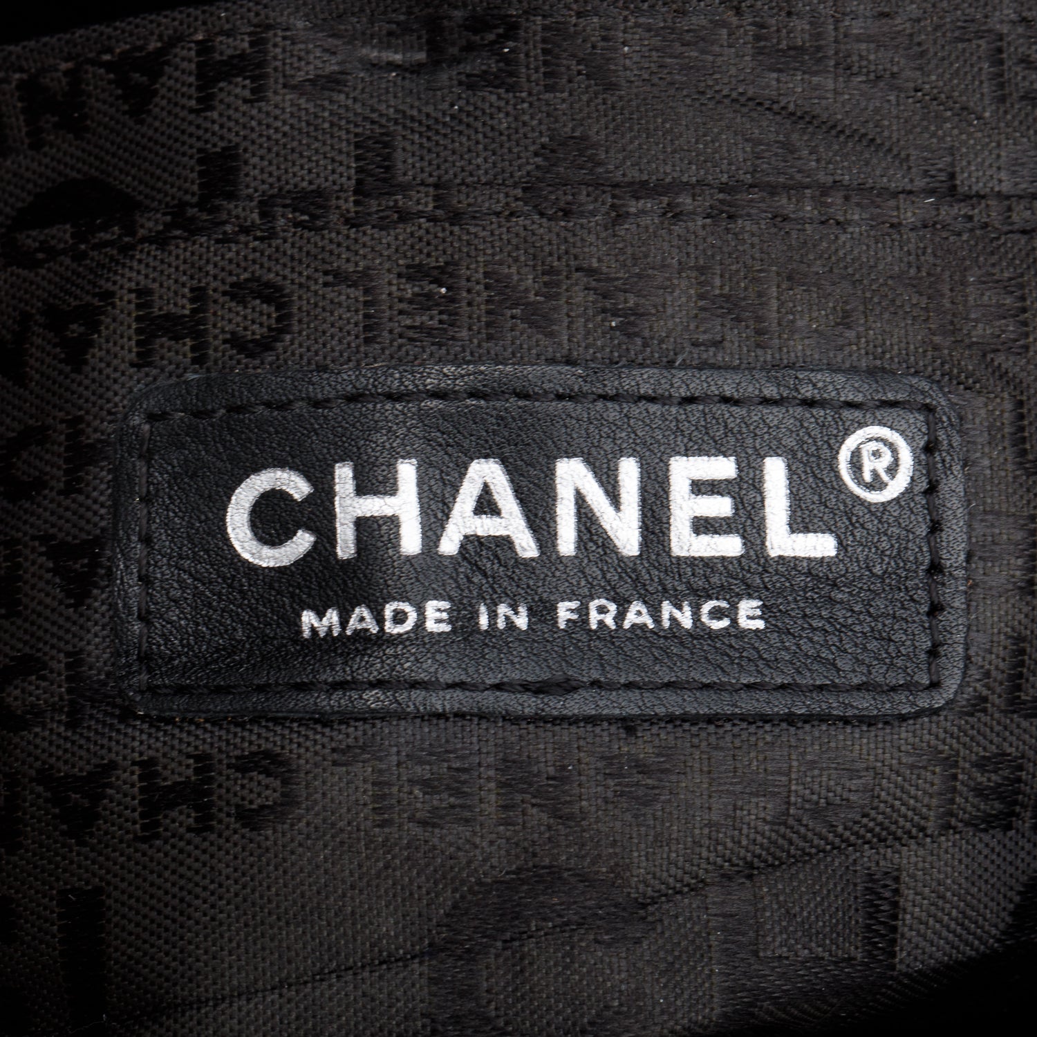 Chanel Black Caviar Quilted Leather East/West Flap Bag