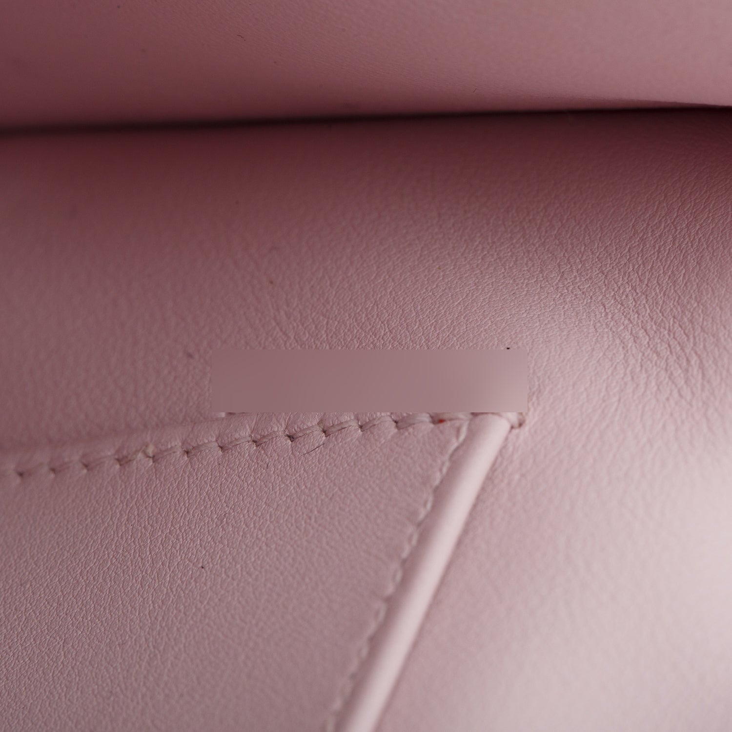 Hermes 2022 Mauve Pale Swift Leather Kelly Pochette Clutch