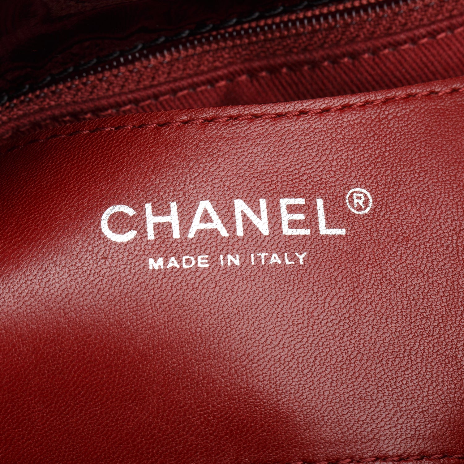 Chanel Black Patent Leather Just Mademoiselle Large Bowler Bag w/ Authenticity Card