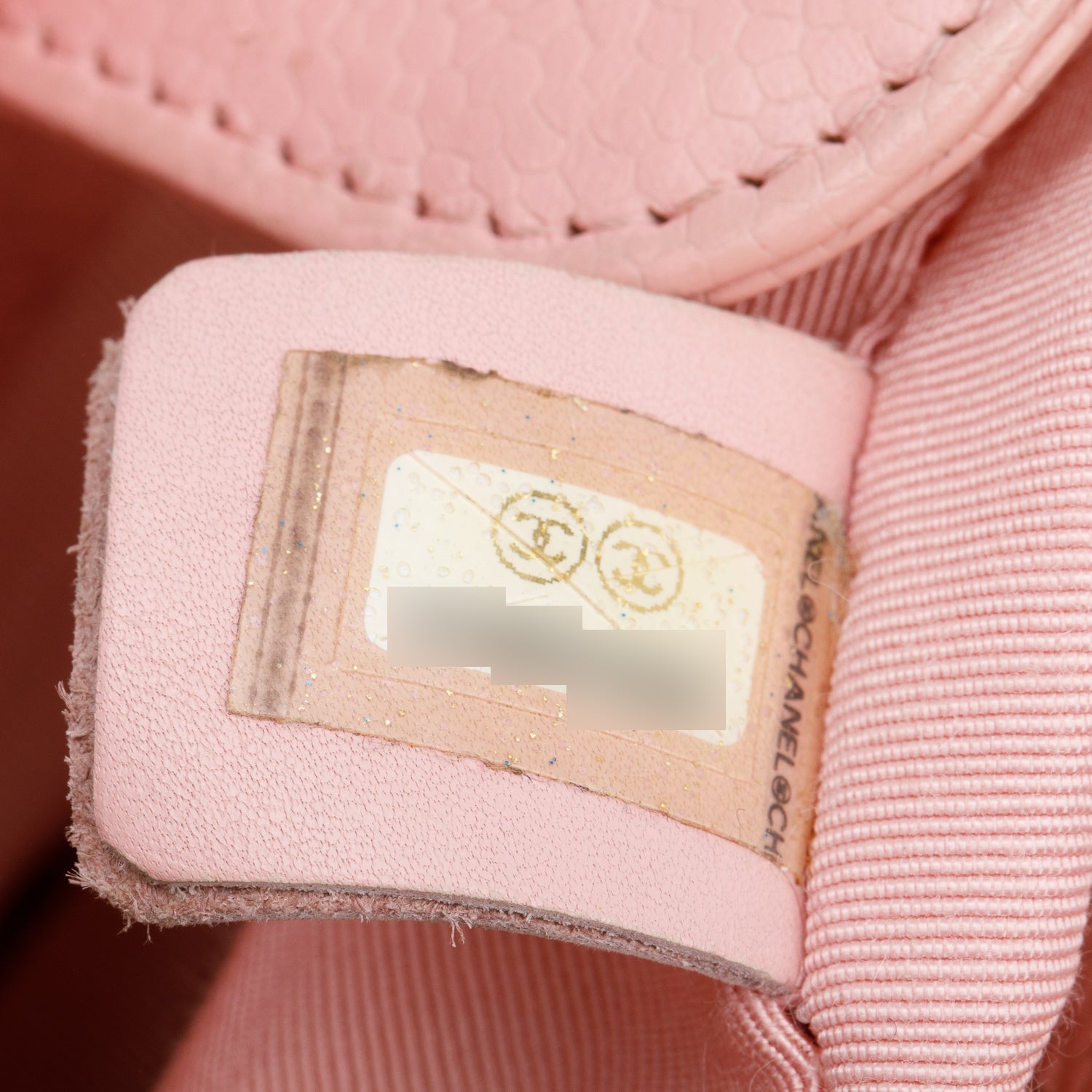 Chanel Pink Caviar Leather Petite Shopping Tote