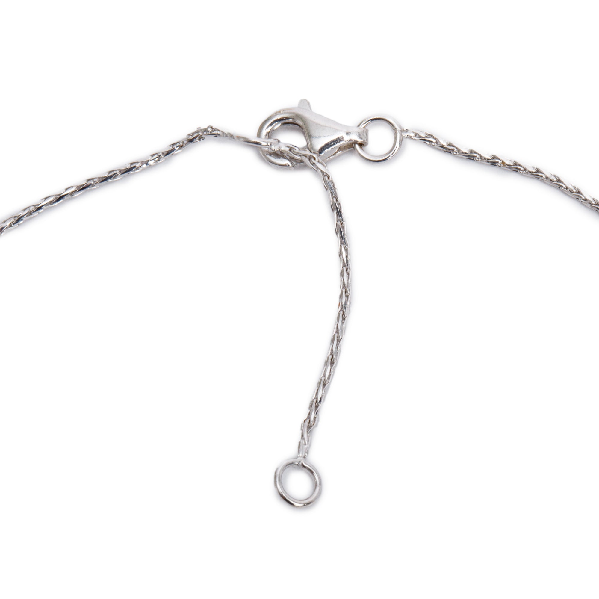 Chimento 18k White Gold Yellow Sapphire & Diamond Cross Pendant Necklace