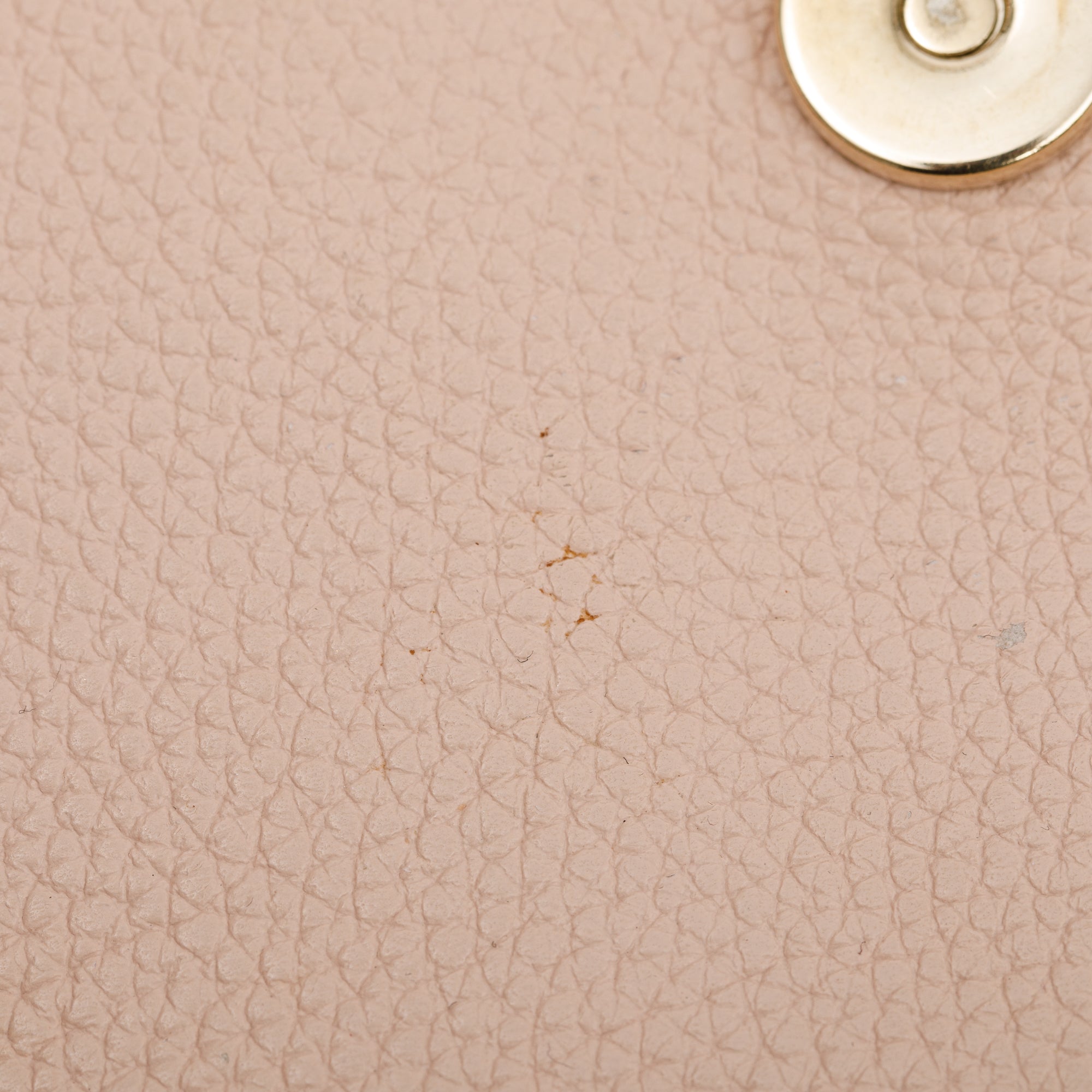 Chloe Beige Calfskin Leather Mini Faye Crossbody Bag w/ Authnticity Card