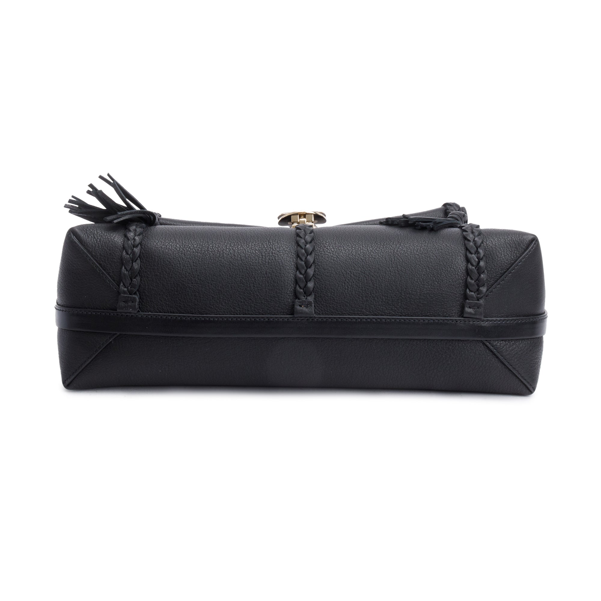 Chloe Black Grained Leather Medium Penelope Soft Shoulder Bag