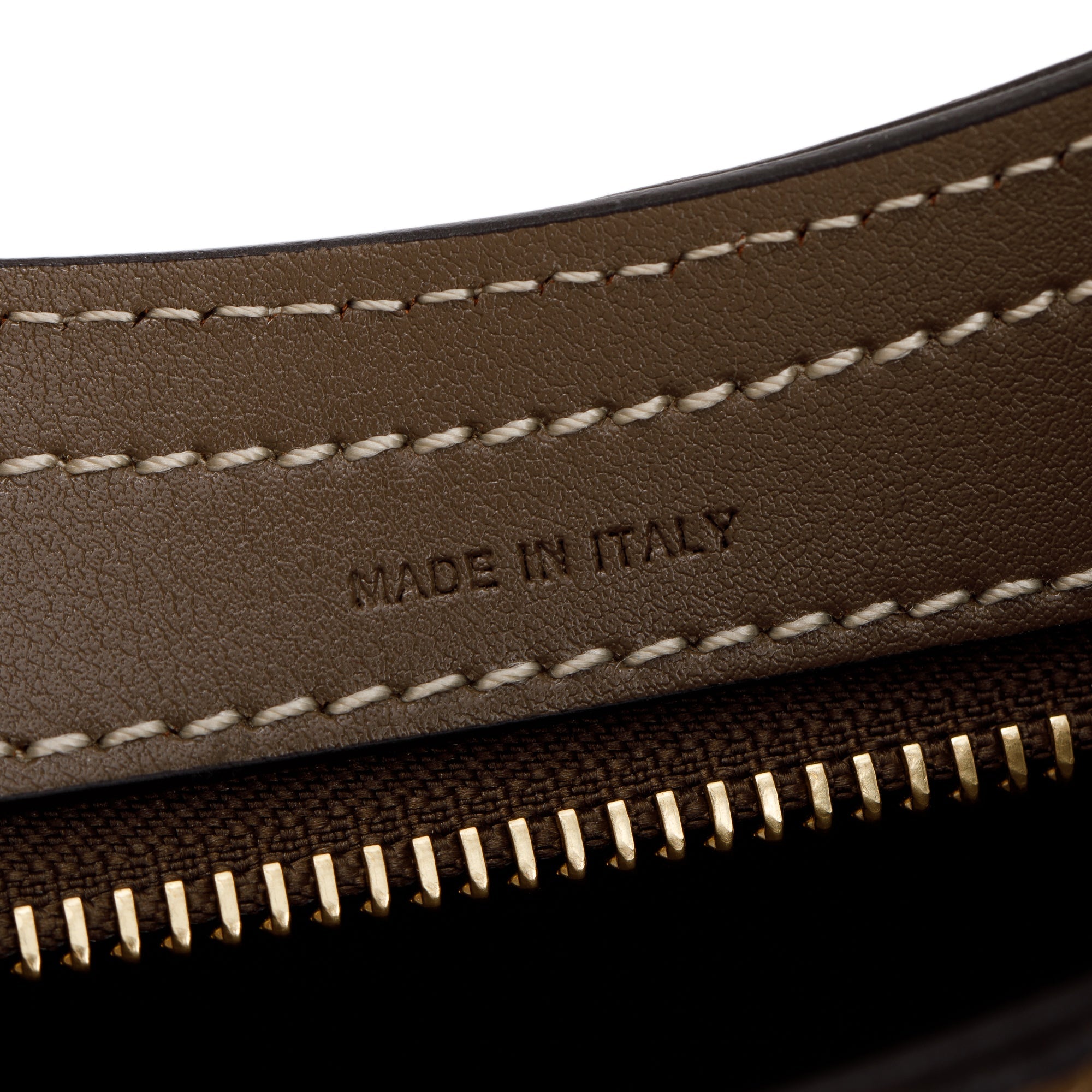 Chloe Brown Suede & Calfskin Leather Small Darryl Crossbody Bag