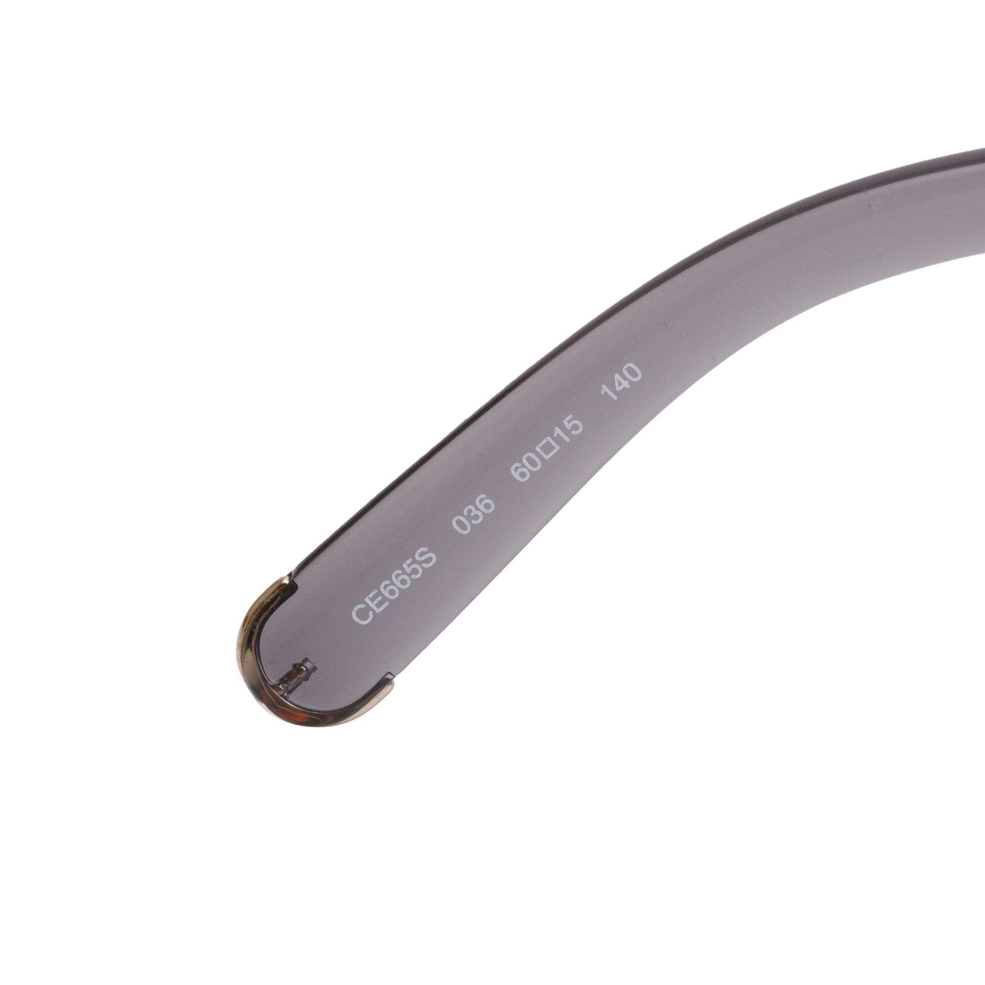 Chloe CE665S Grey Acetate Dafne Oversized Sunglasses w/ Case