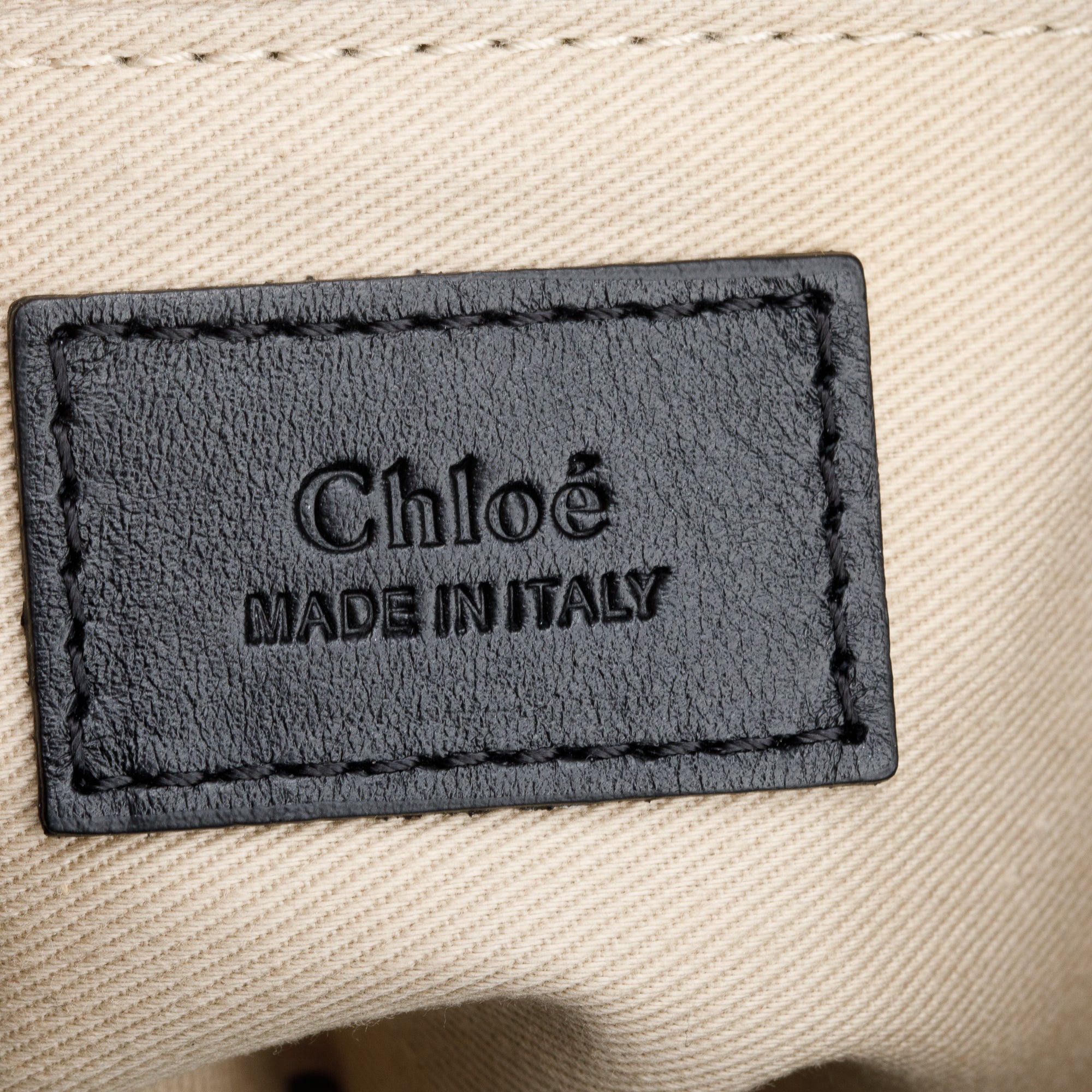 Chloe Grey Calfskin Leather Medium Roy Clutch Crossbody