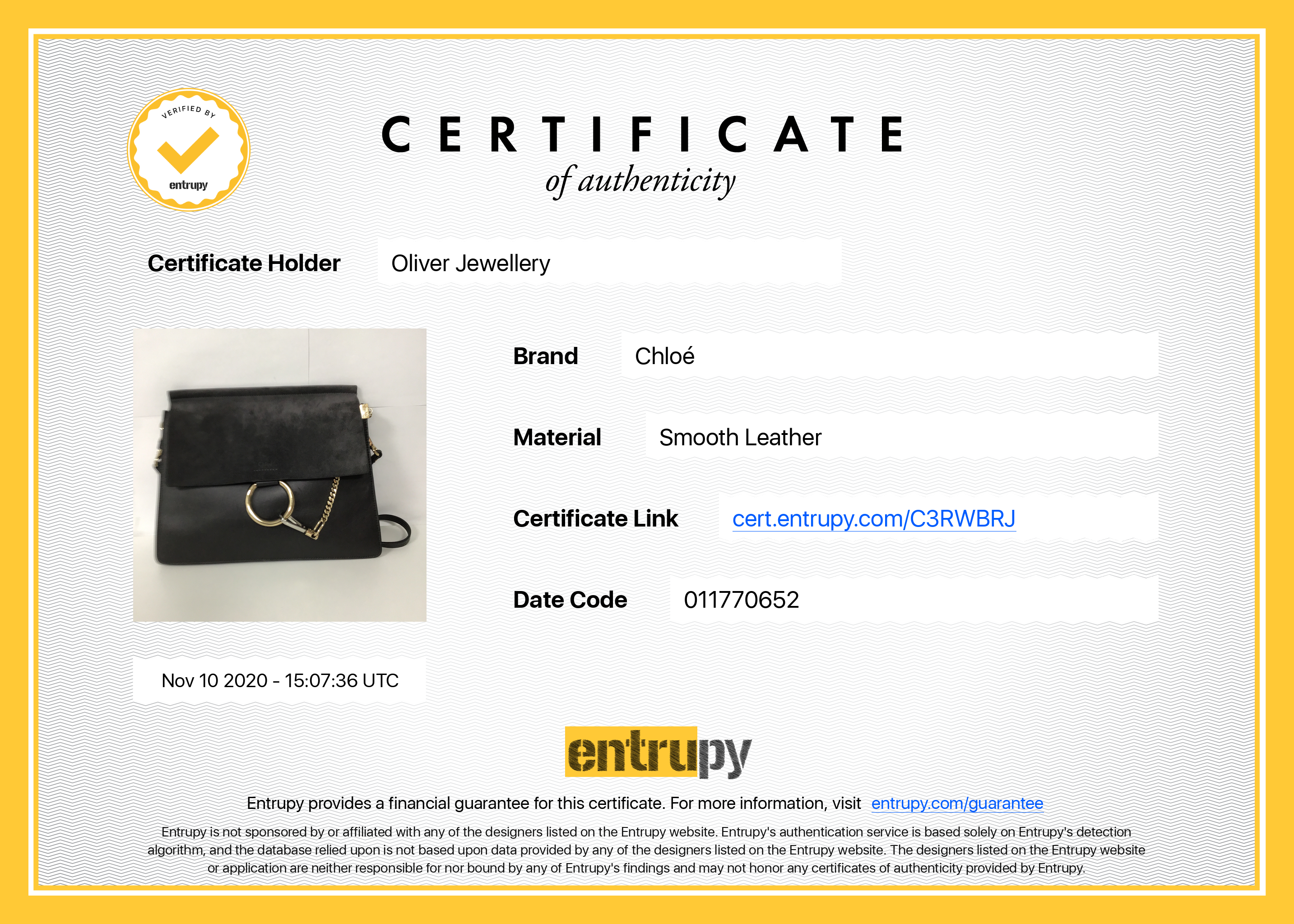 Chloe Medium Faye Bag