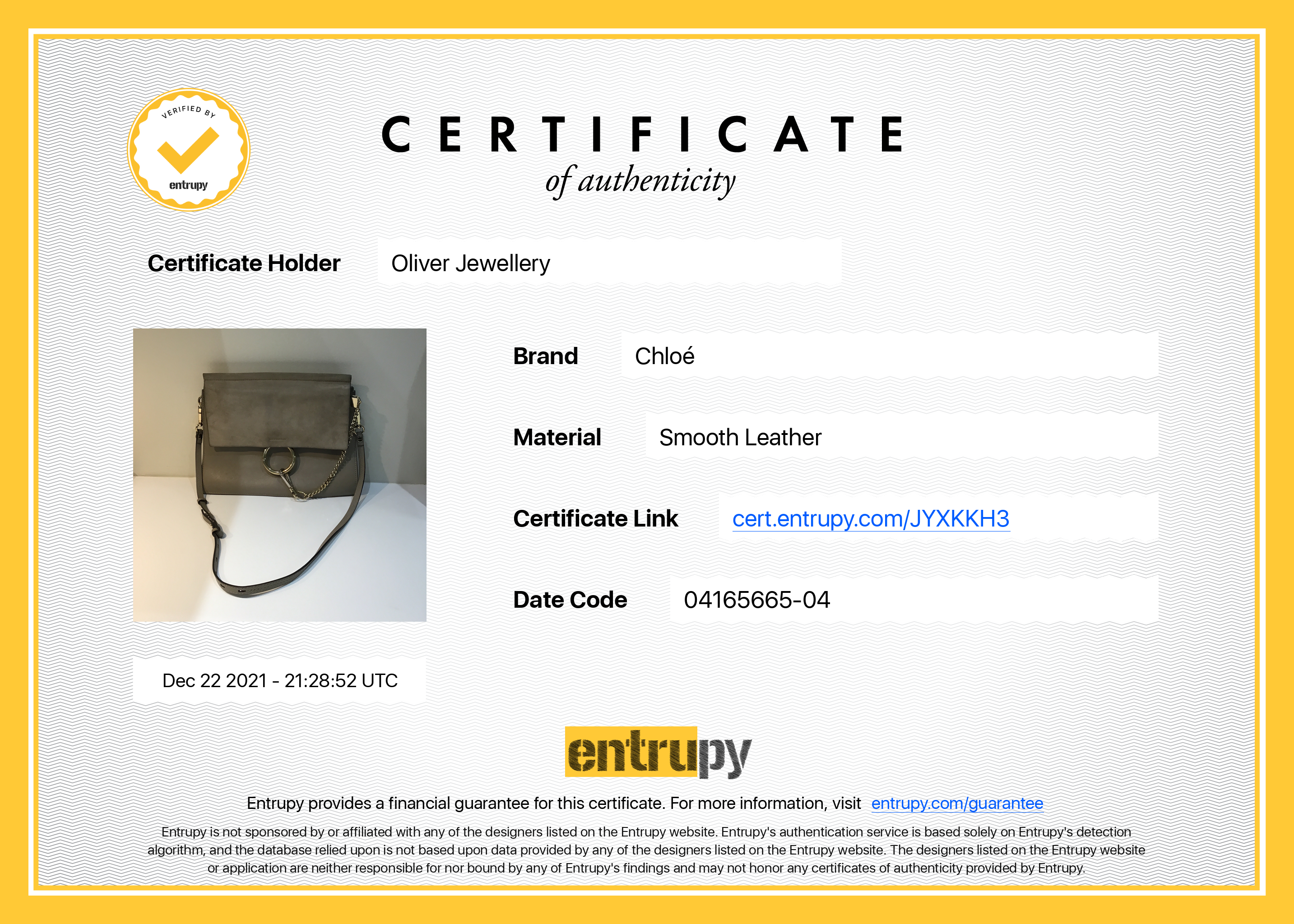 Chloe Medium Faye Bag