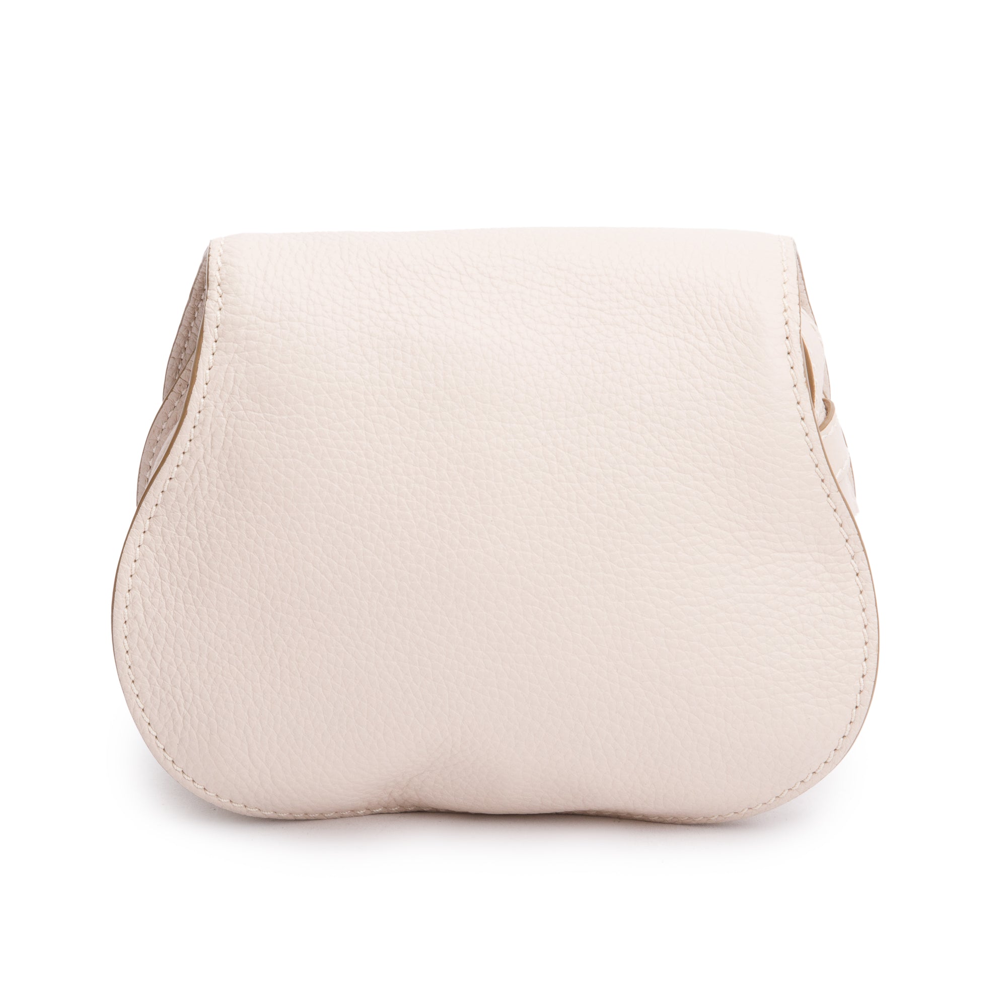 Chloe Pink Calfskin Leather Small Marcie Crossbody Bag