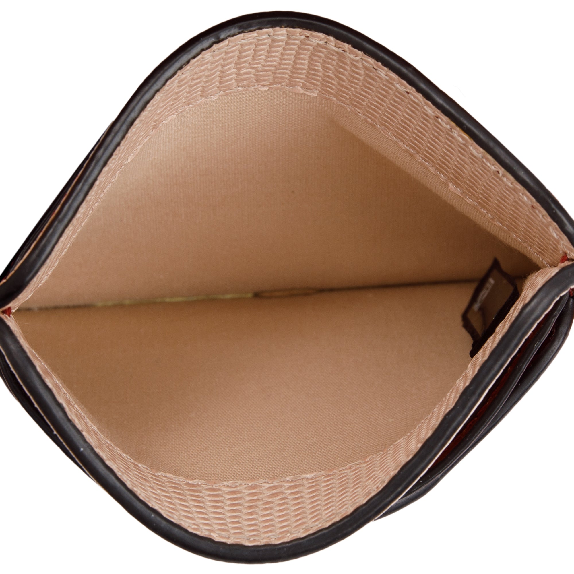 Chloe Red Crocodile Embossed Calfskin Leather C Card Holder