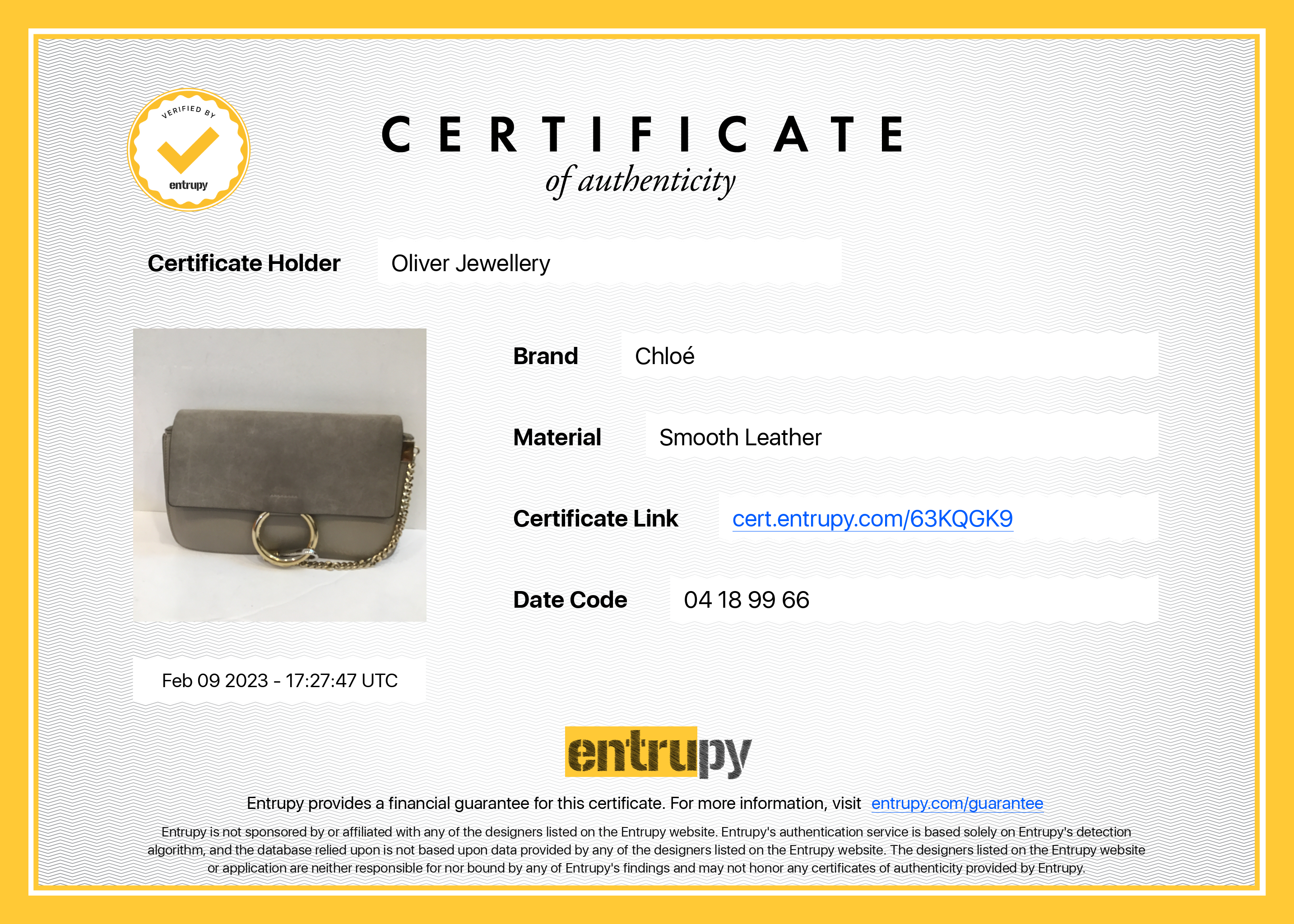 Chloe Small Faye Crossbody Bag