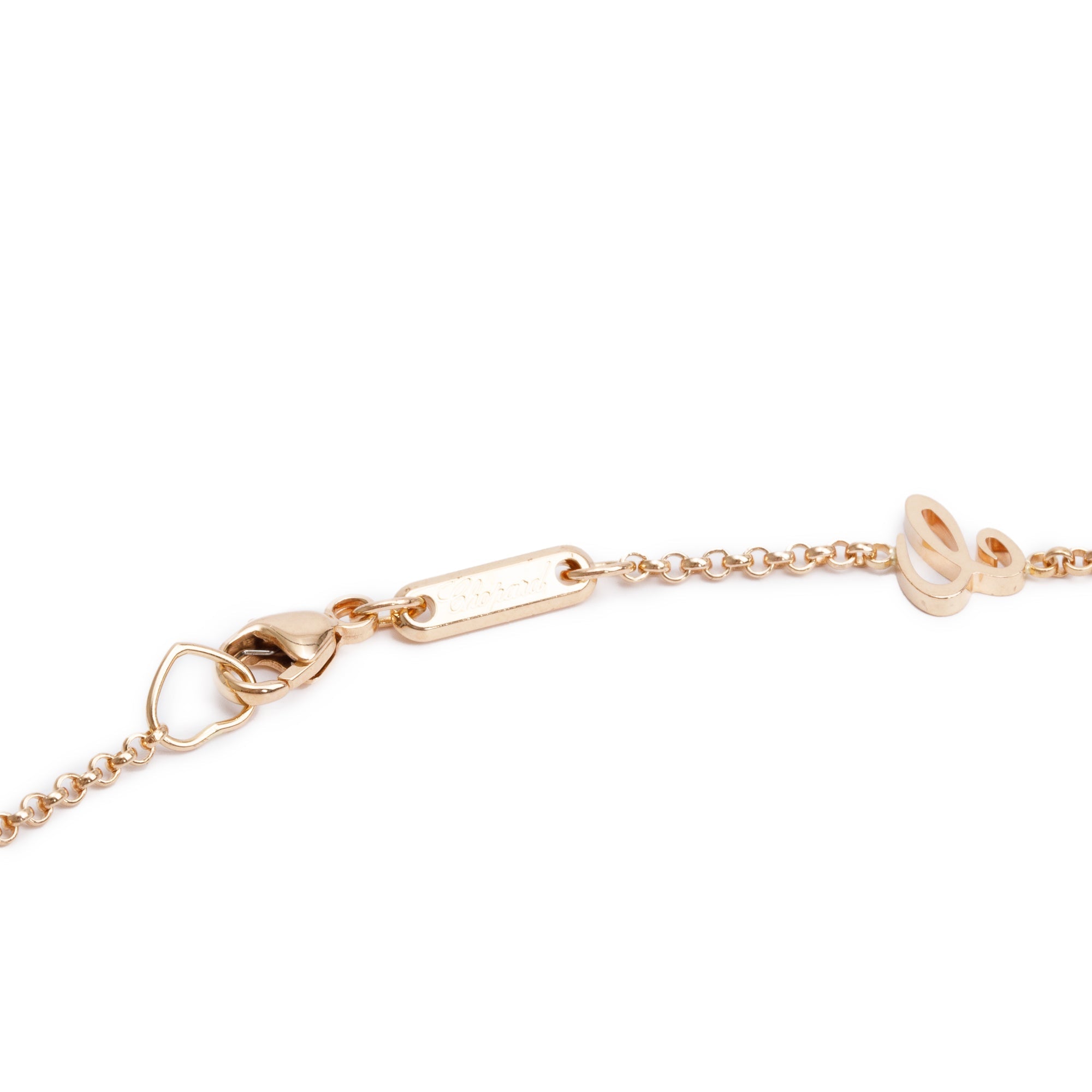 Chopard 18k Rose Gold Chain Necklace