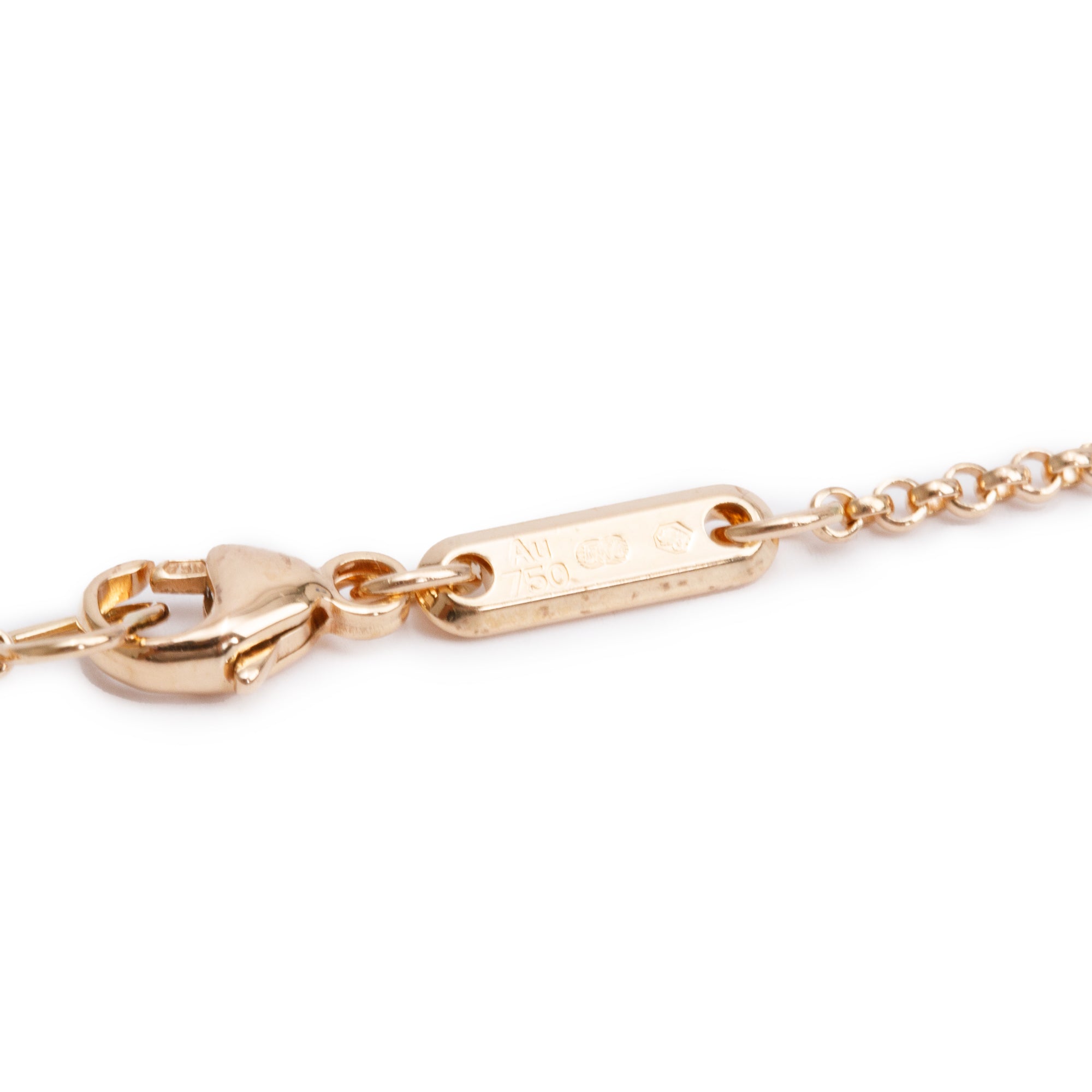 Chopard 18k Rose Gold Chain Necklace