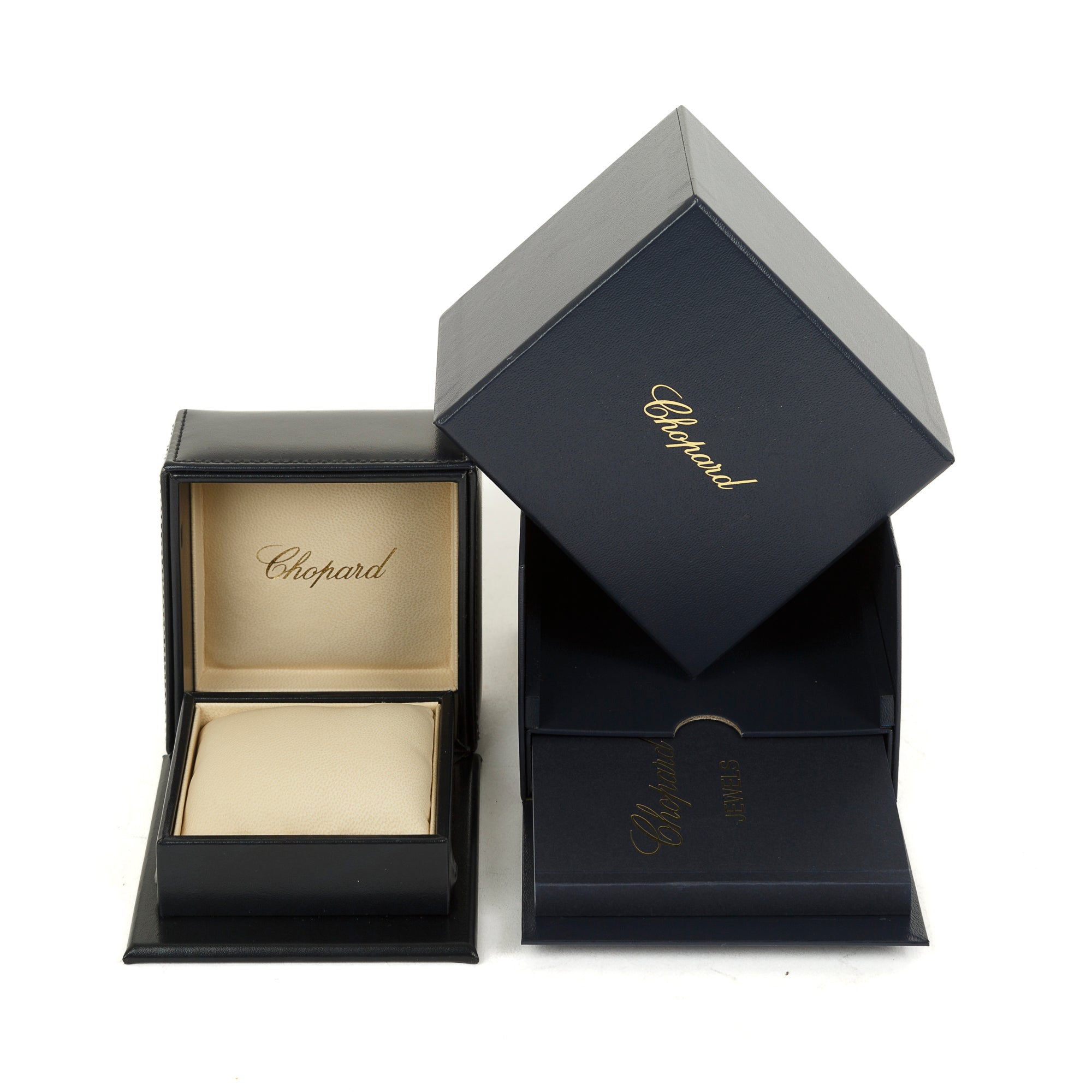 Chopard 18k Rose Gold Pink Opal & Diamond Happy Hearts Bangle w/ Box