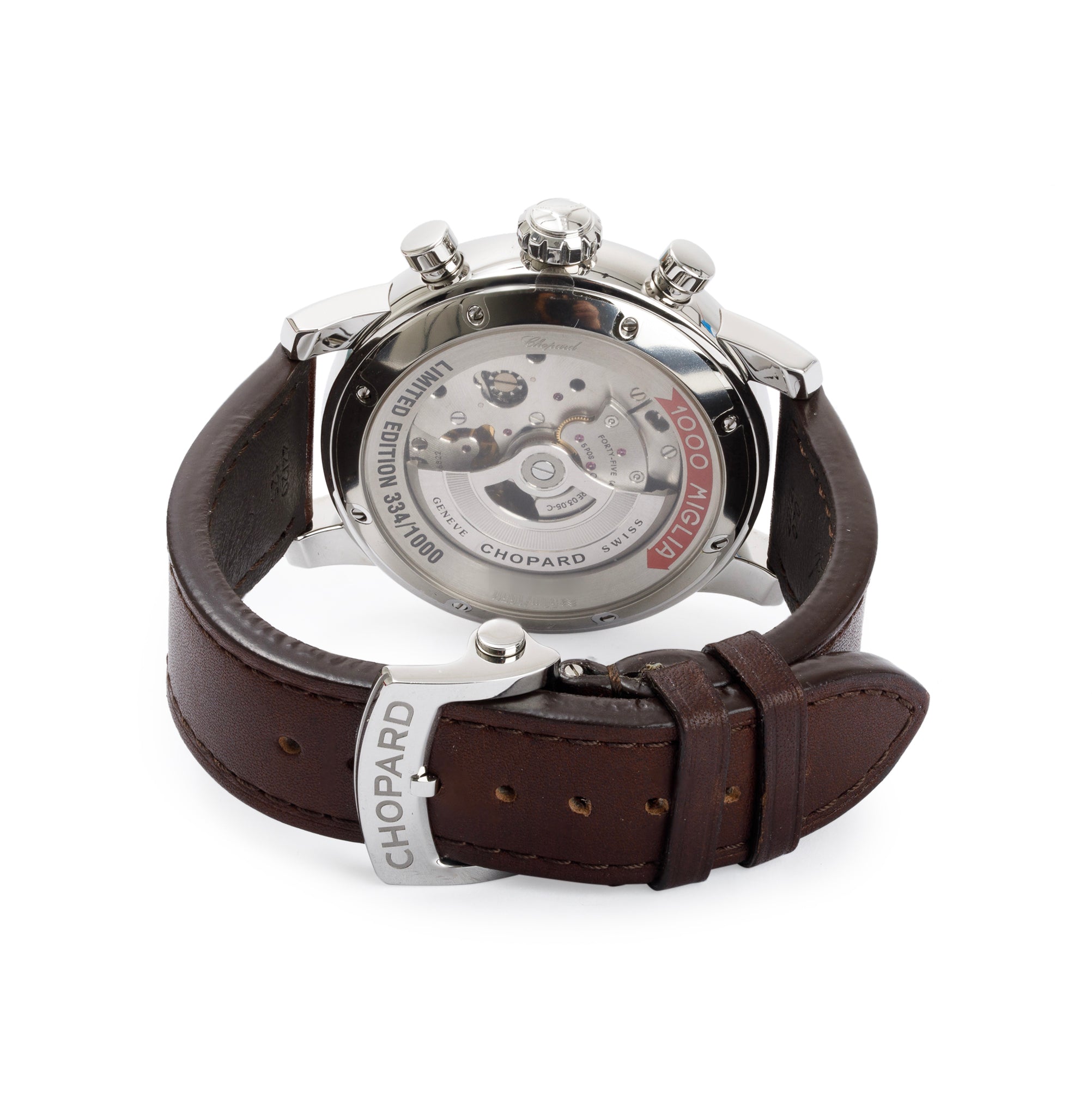 Chopard Limited Edition Stainless Steel Mille Miglia Chronograph 46 MM Automatic Watch w/ Box & Certificate