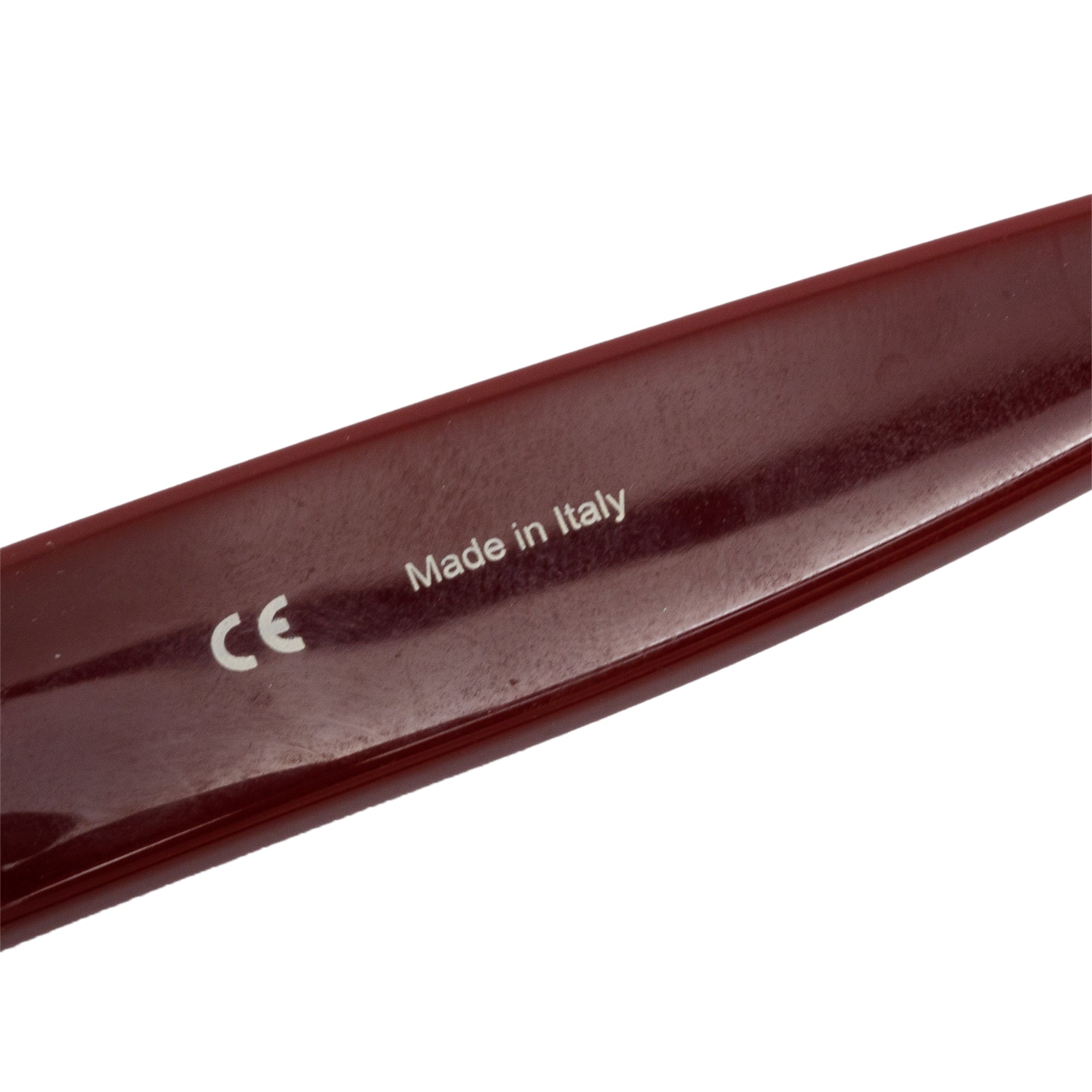 Chopard SCH111S Burgundy Acetate Crystal Square Sunglasses