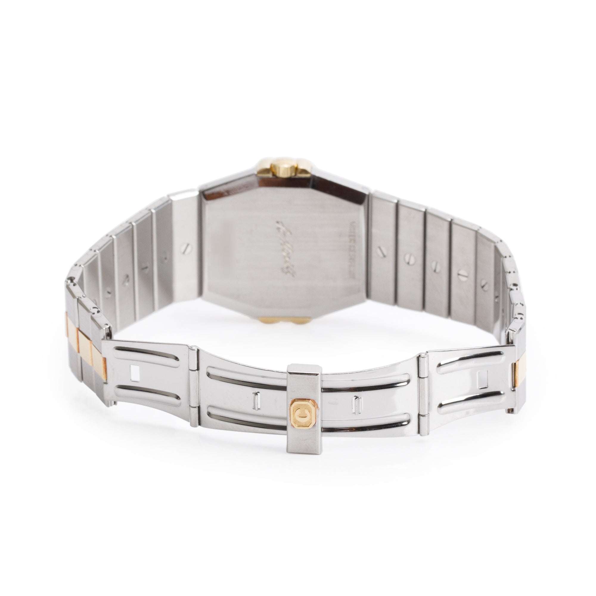 Chopard Stainless Steel & 18k Yellow Gold St.Moritz 32 MM Diamond Dial Watch