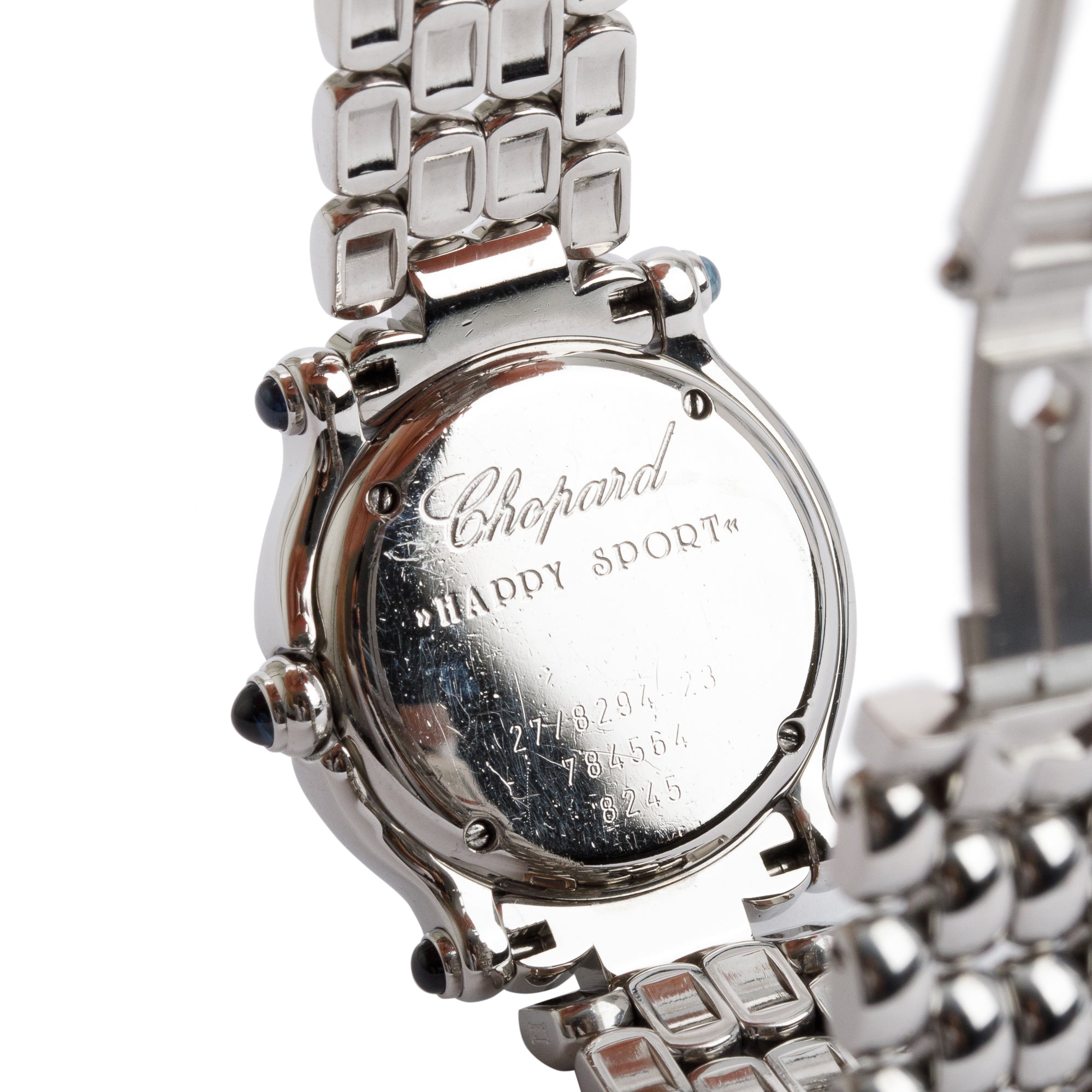 Chopard Stainless Steel Happy Sport Diamond Bezel & Dial 26 MM Watch