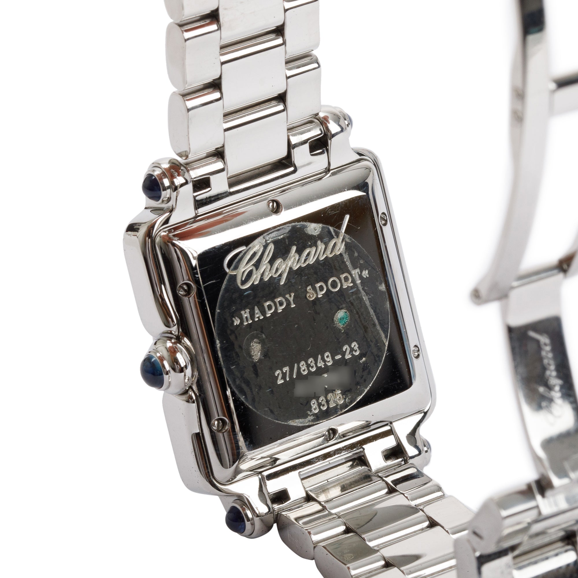 Chopard Stainless Steel Happy Sport Diamond Watch w/ Box & Papers