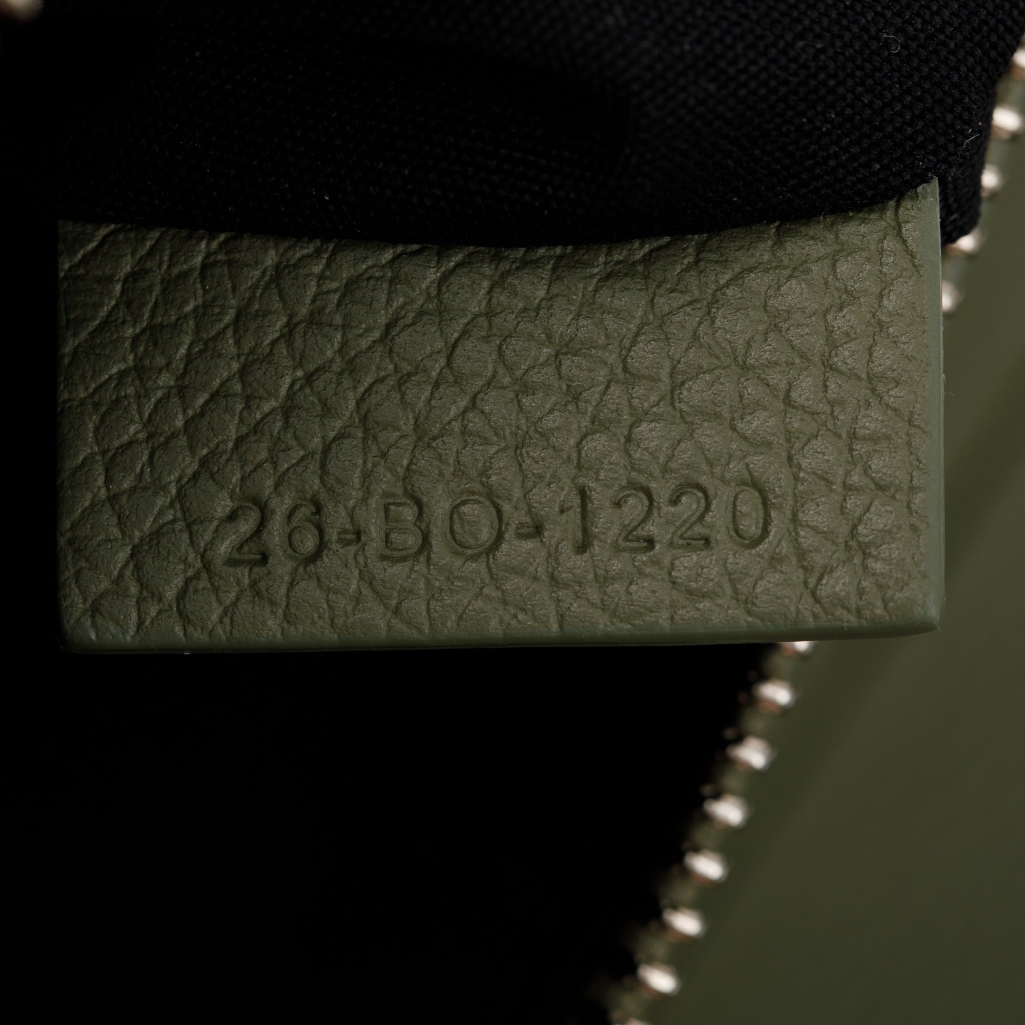 Christian 2020 Dior Green Leather Saddle Bag