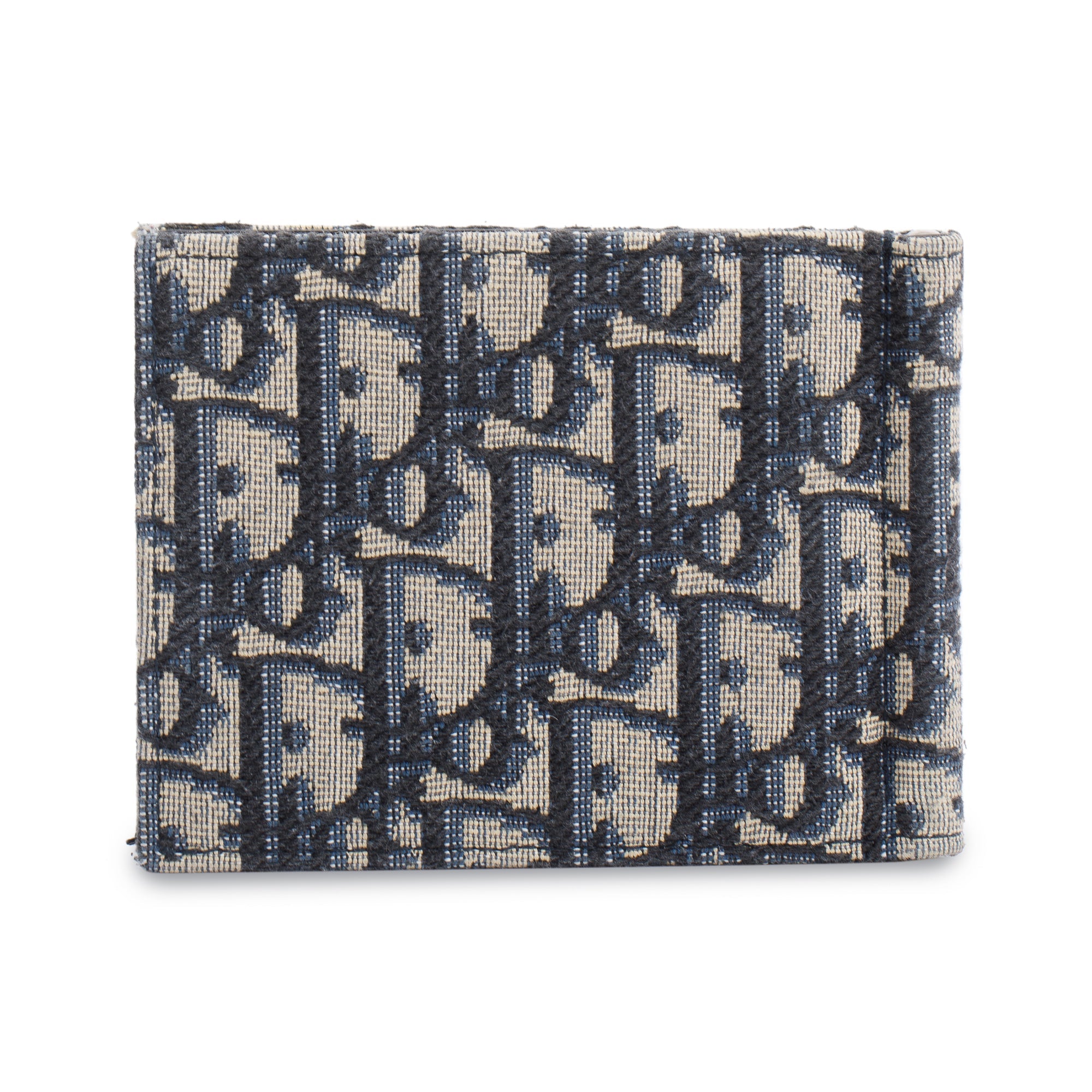 Christian 2021 Dior Oblique Wallet with Bill Clip