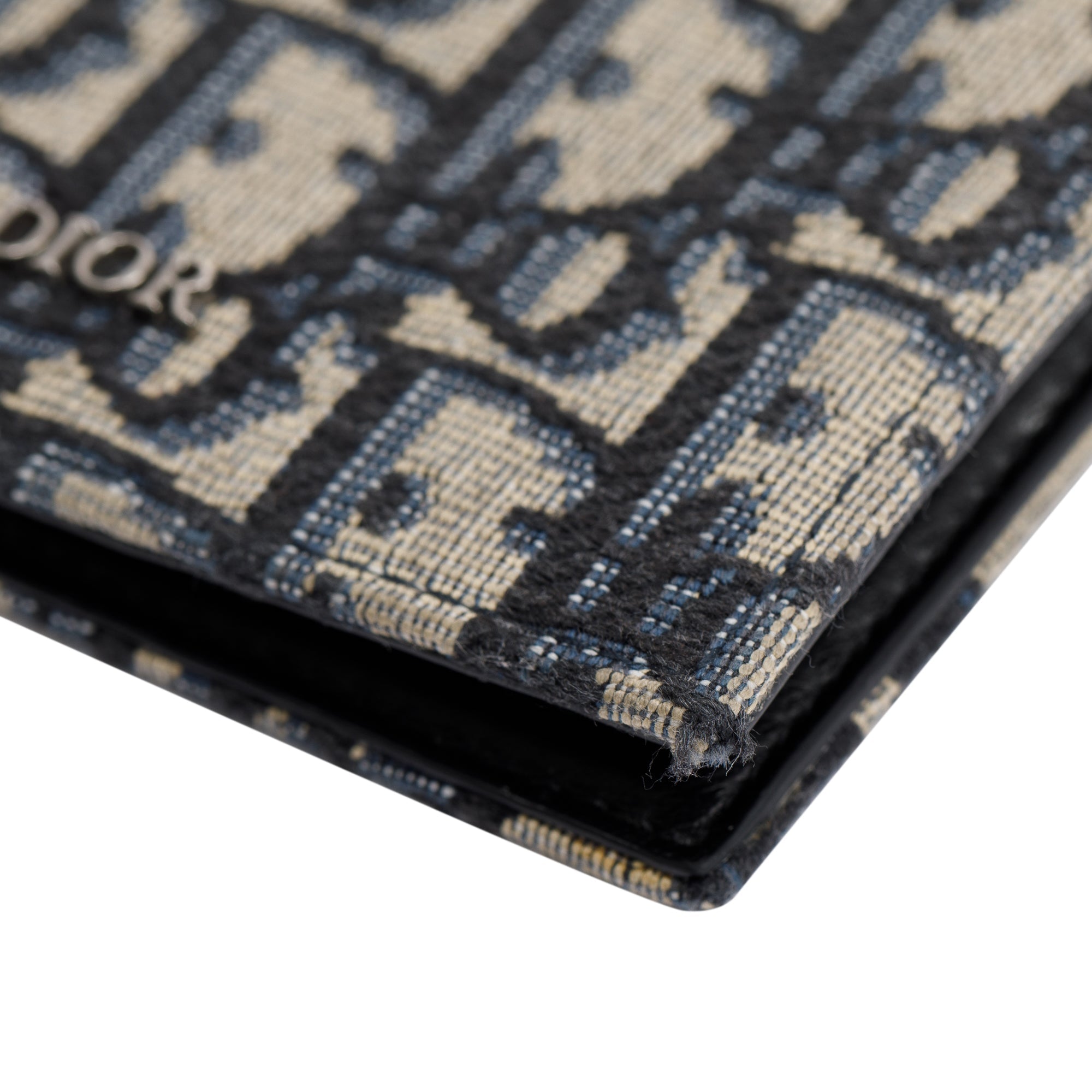 Christian 2021 Dior Oblique Wallet with Bill Clip