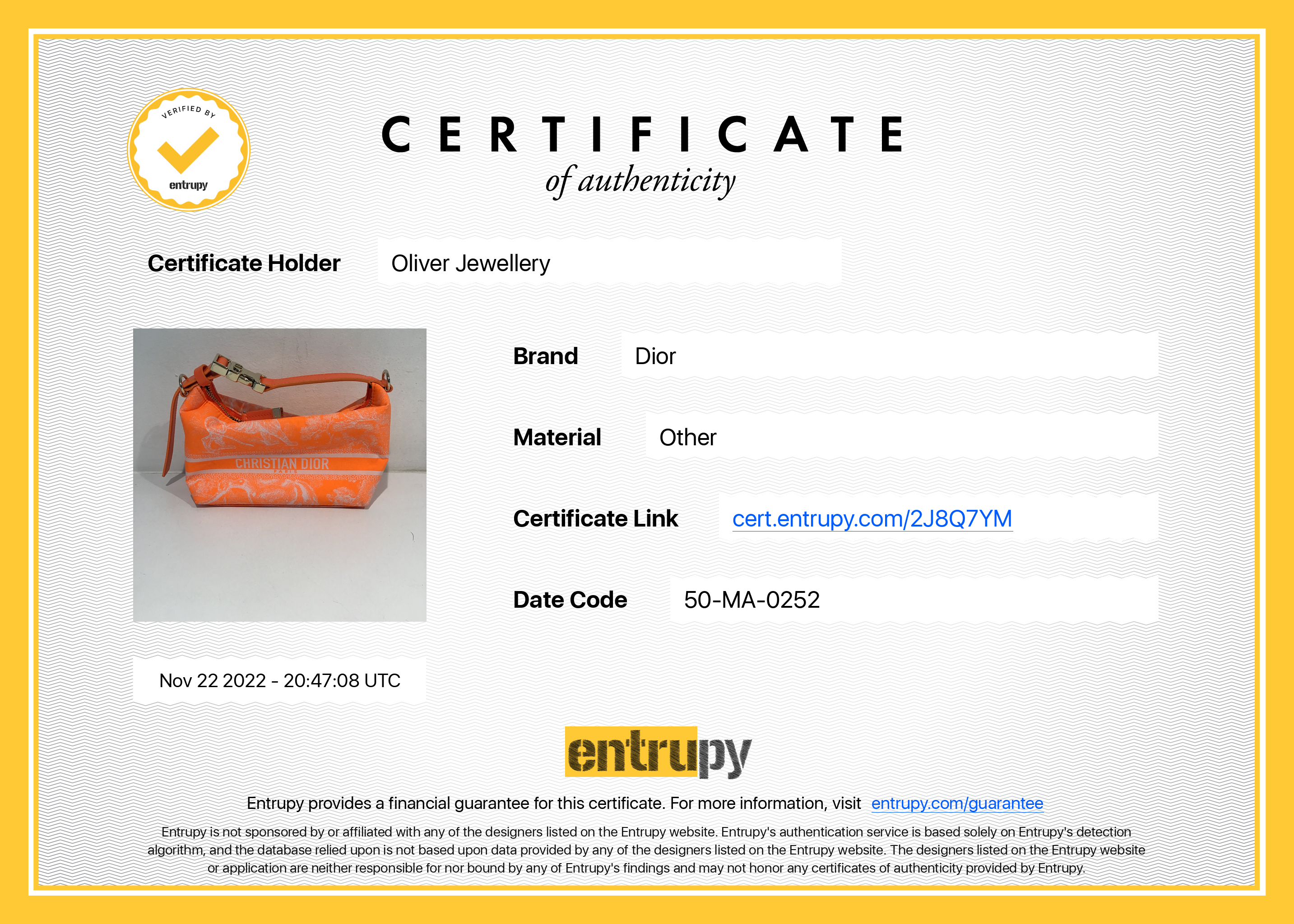 Christian 2022 Dior Toile de Jouy DiorTravel Nomad Pouch w/ Box