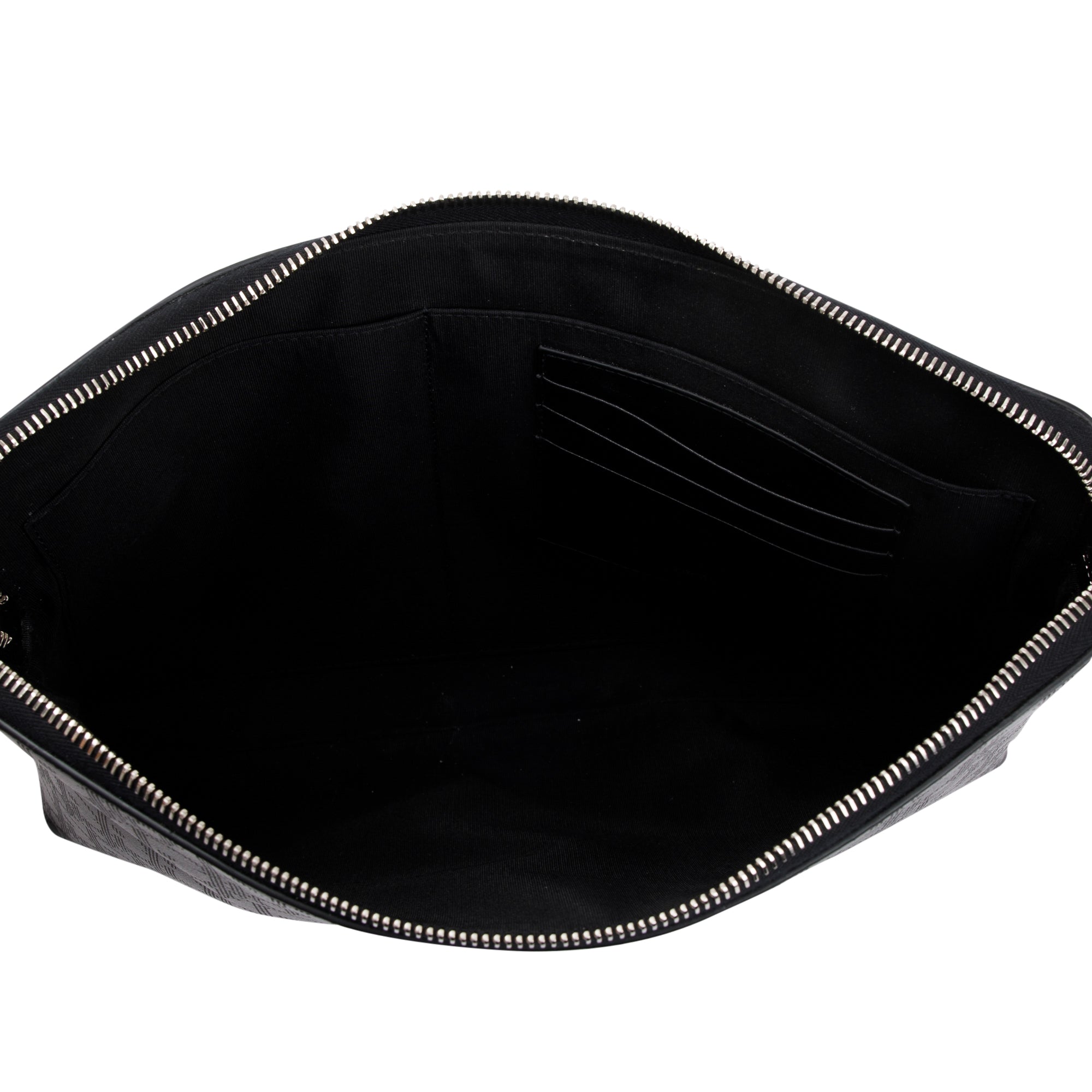 Christian Dior 2020 Black Oblique Galaxy Leather Pouch w/ Strap