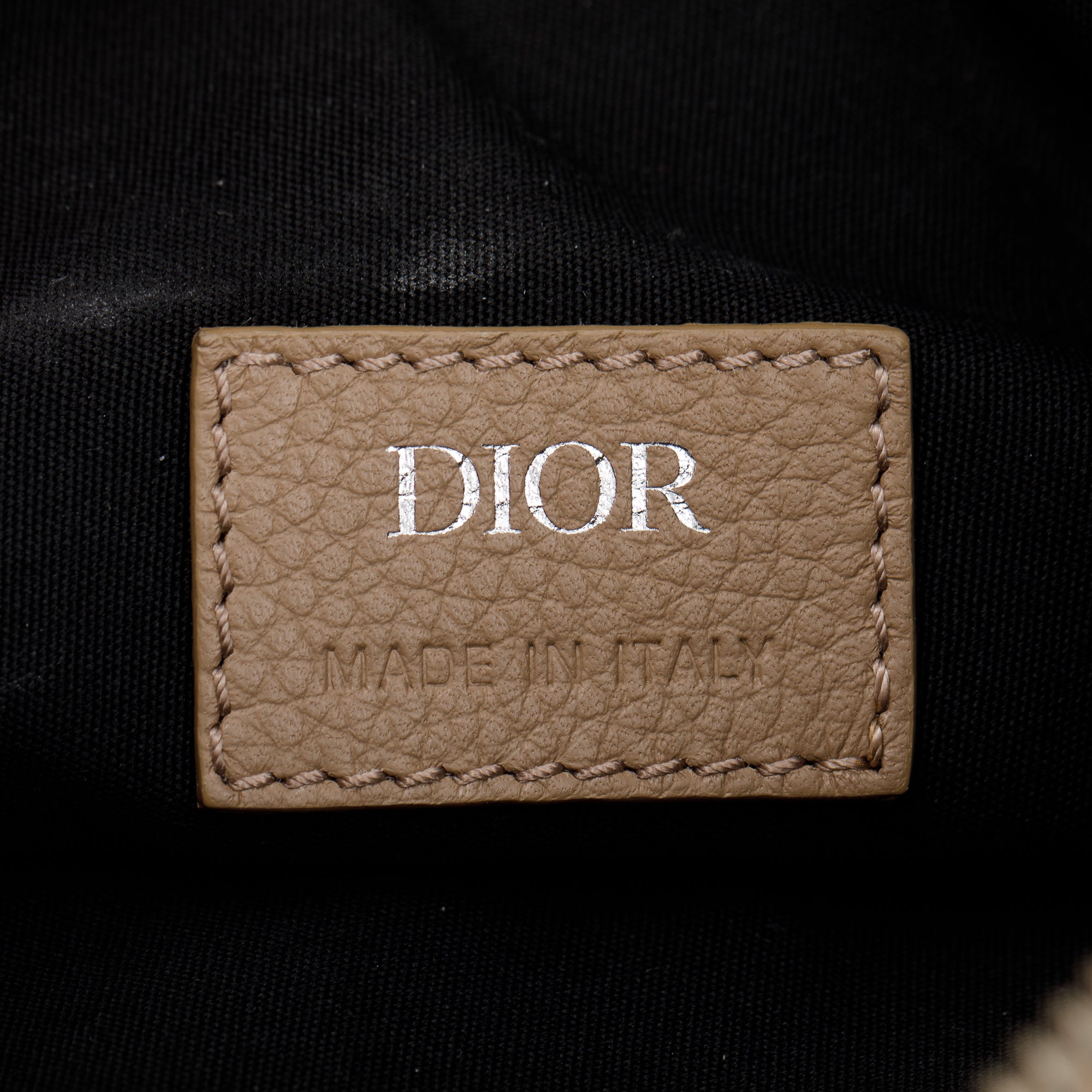 Christian Dior 2020 Multicolour Oblique Jacquard Saddle Bag