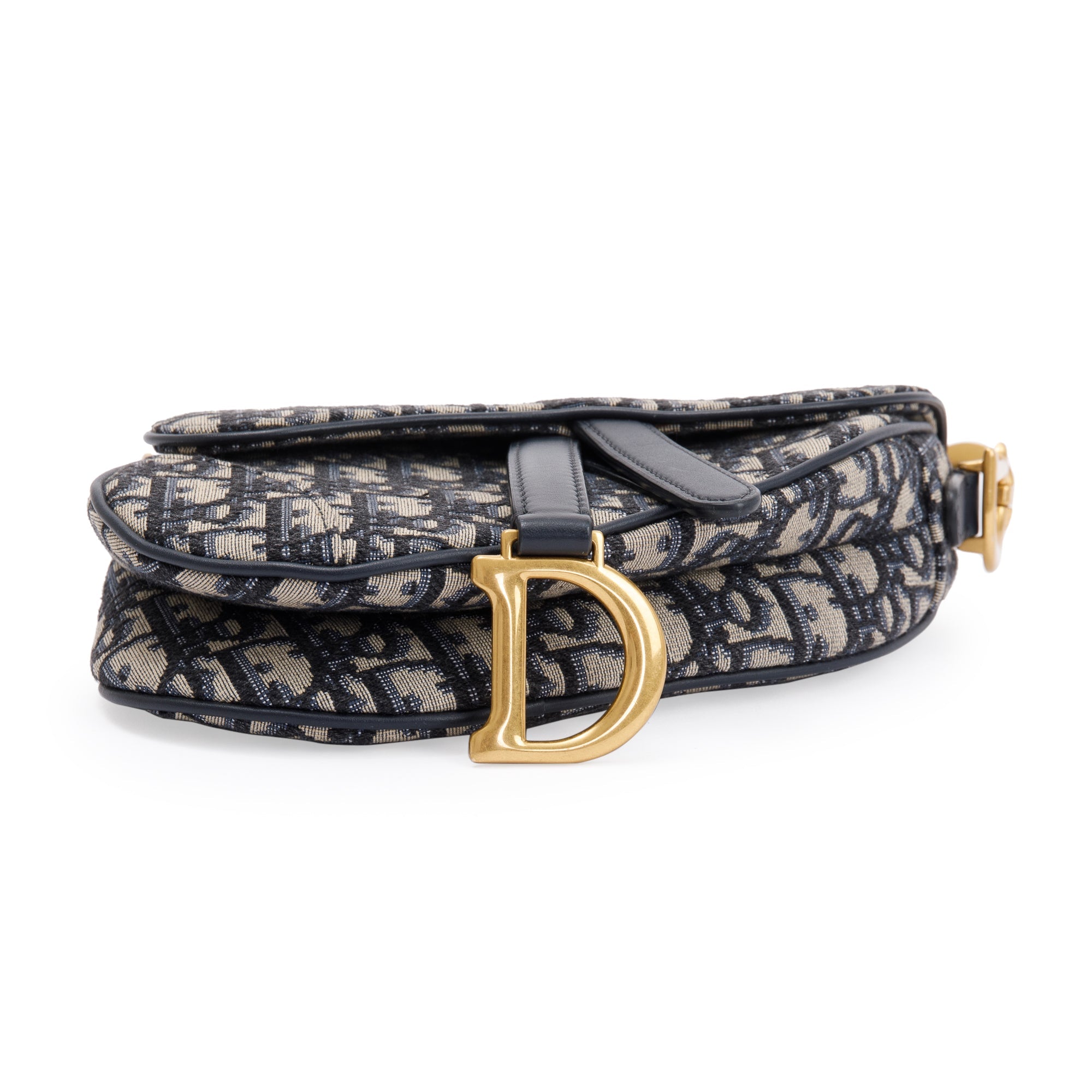 Christian Dior 2020 Oblique Mini Saddle Bag