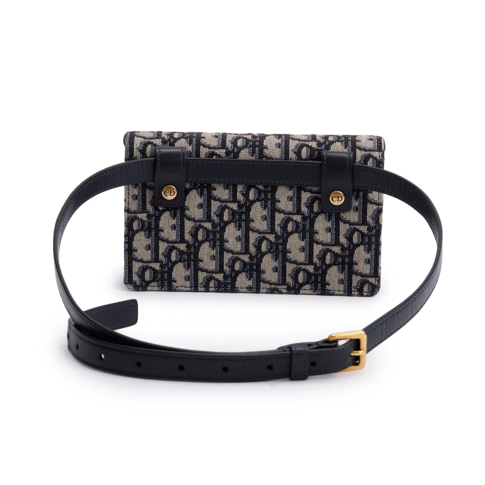 Christian Dior 2020 Oblique Saddle Belt Pouch