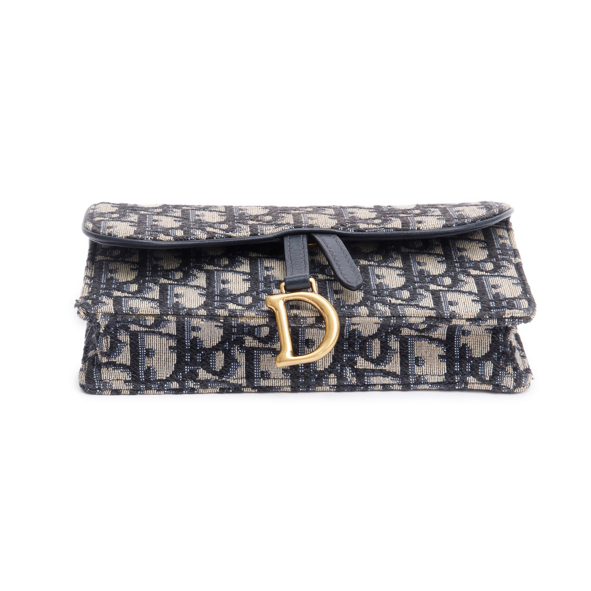 Christian Dior 2020 Oblique Saddle Belt Pouch w/ Box