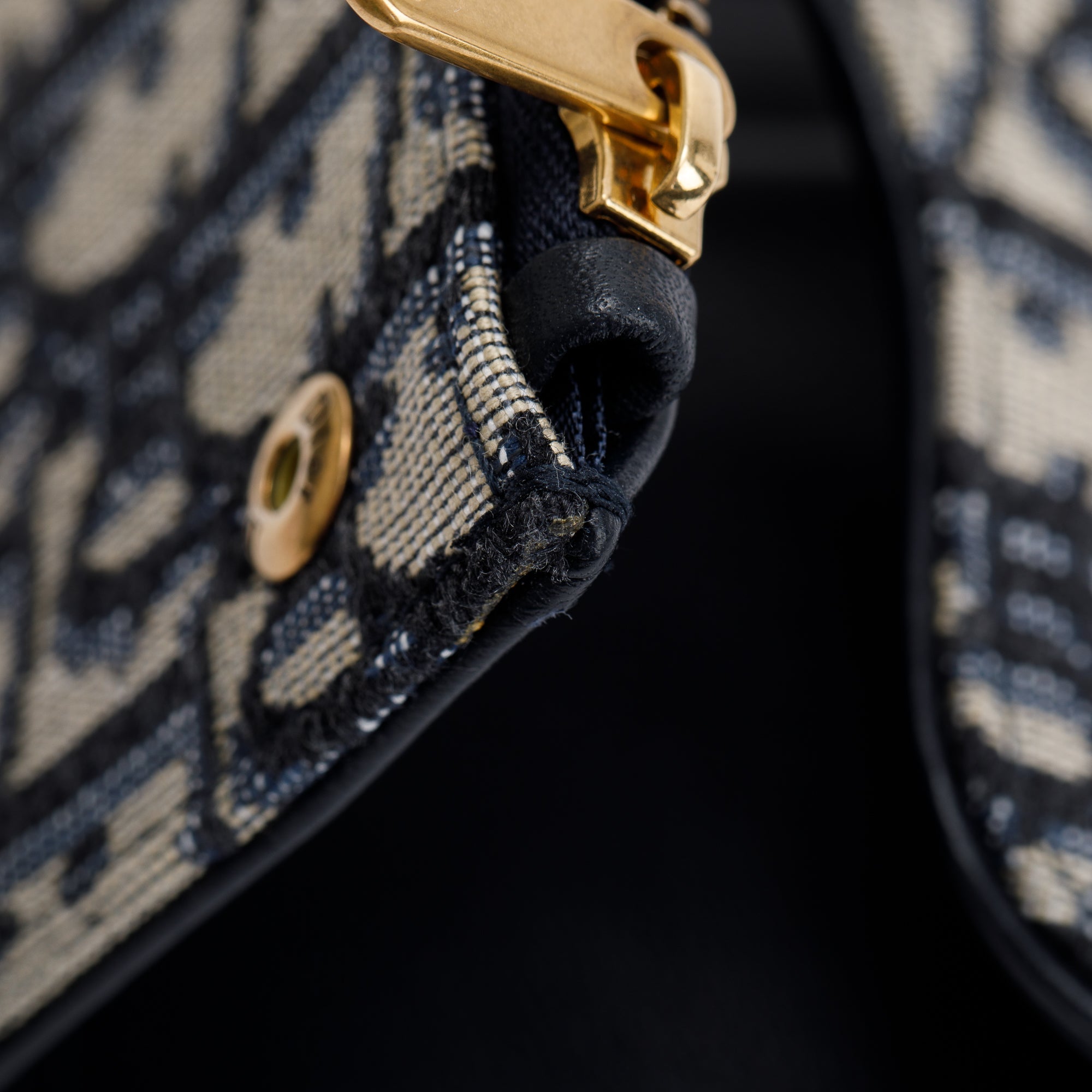 Christian Dior 2020 Oblique Saddle Compact Wallet w/ Box