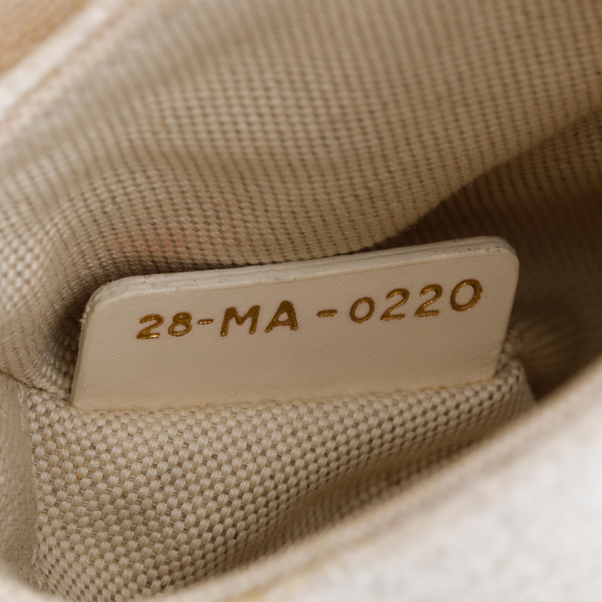 Christian Dior 2020 White Oblique Mini Saddle Bag w/ Shoulder Strap, Box & Certificate