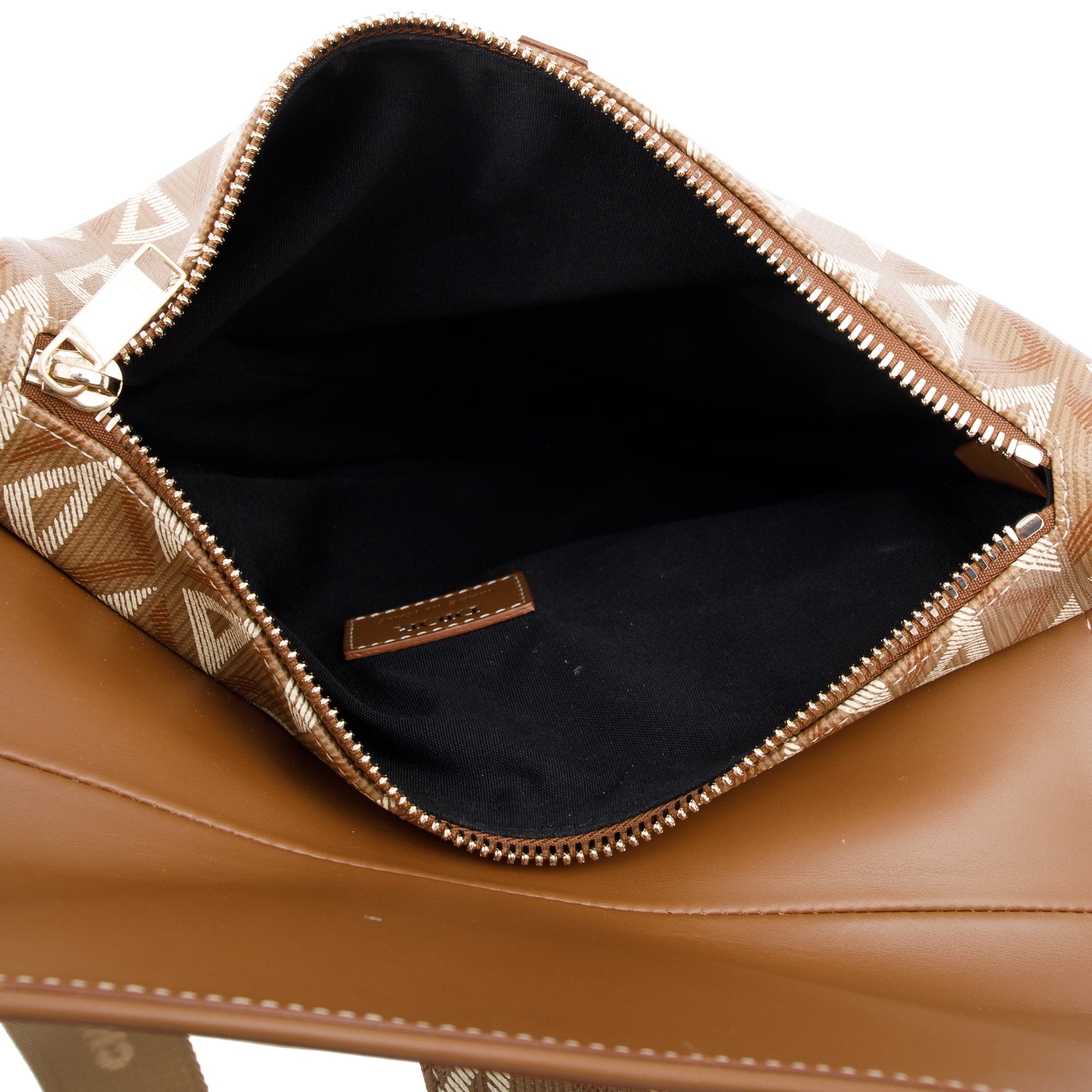 Christian Dior 2021 CD Diamond Coated Canvas Saddle Bag