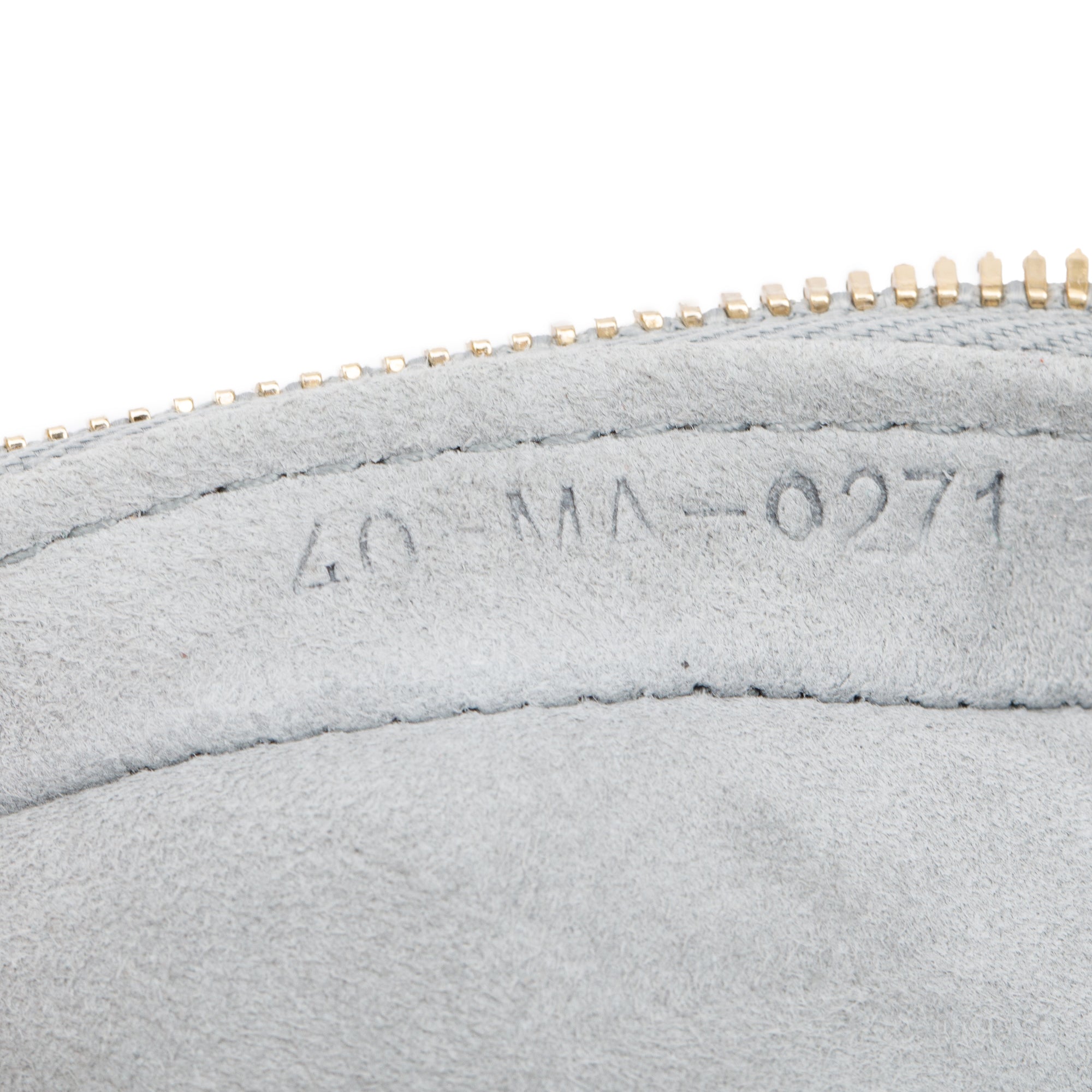 Christian Dior 2021 Grey Cannage Leather Micro Lady Dior Vanity Case w/ Strap