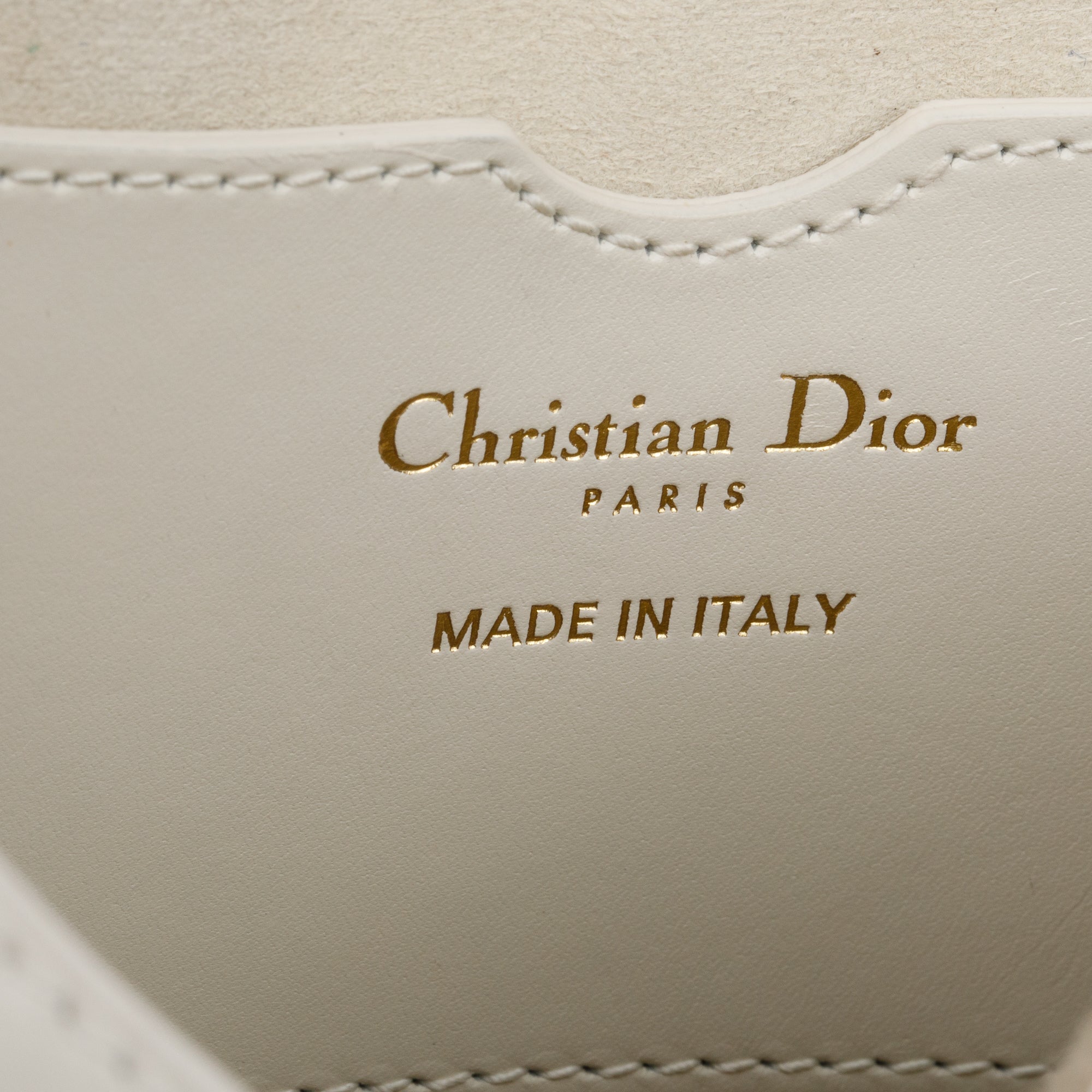 Christian Dior 2021 Latte Box Leather Medium Bobby Bag