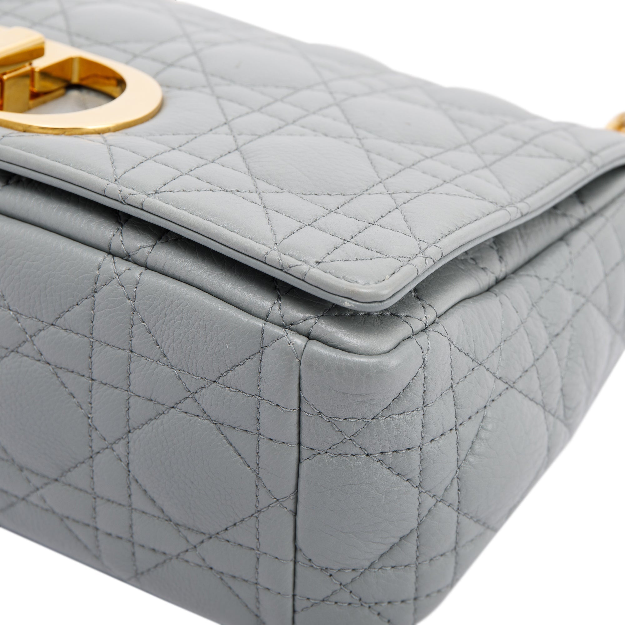 Christian Dior 2021 Medium Dior Caro Bag w/ Receipt & Authenticity Card