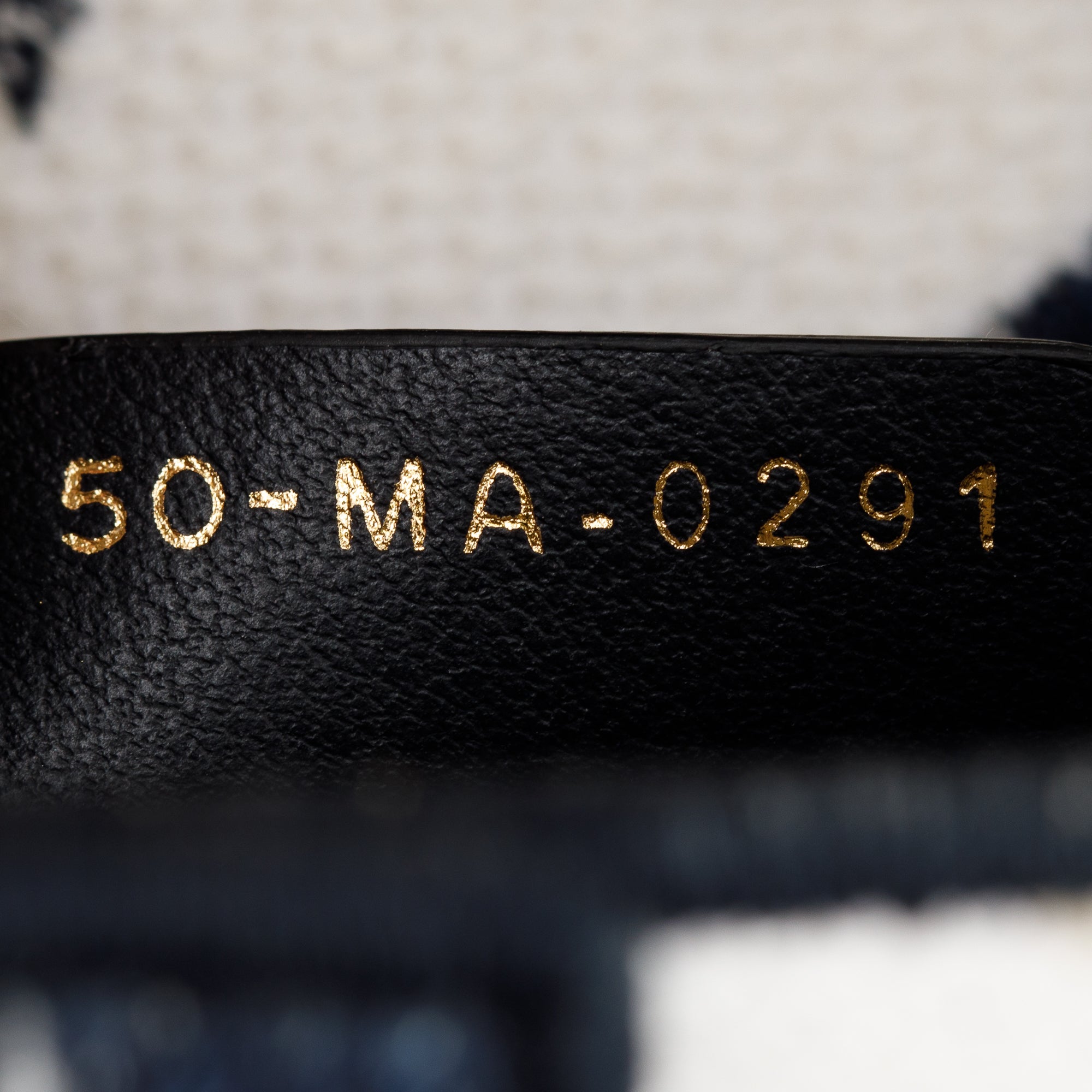 Christian Dior 2021 Navy & White Stars Embroidered Medium Saddle Bag w/ Box, Receipt & Authenticity Card