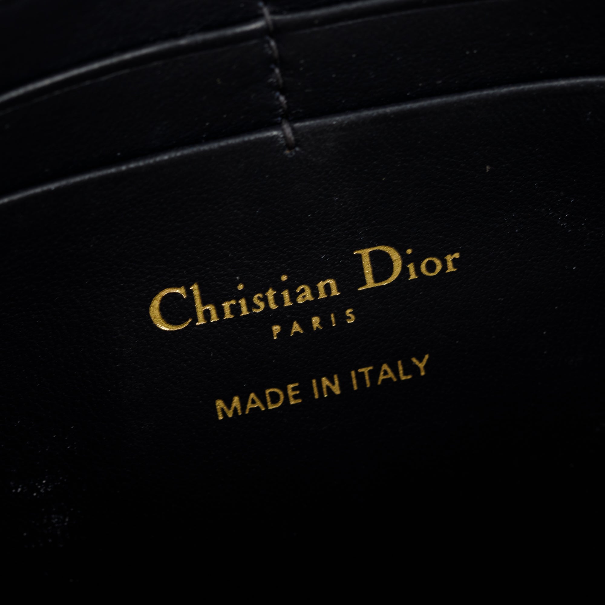 Christian Dior 2021 Oblique Jacquard Saddle Pouch with Chain w/ Box