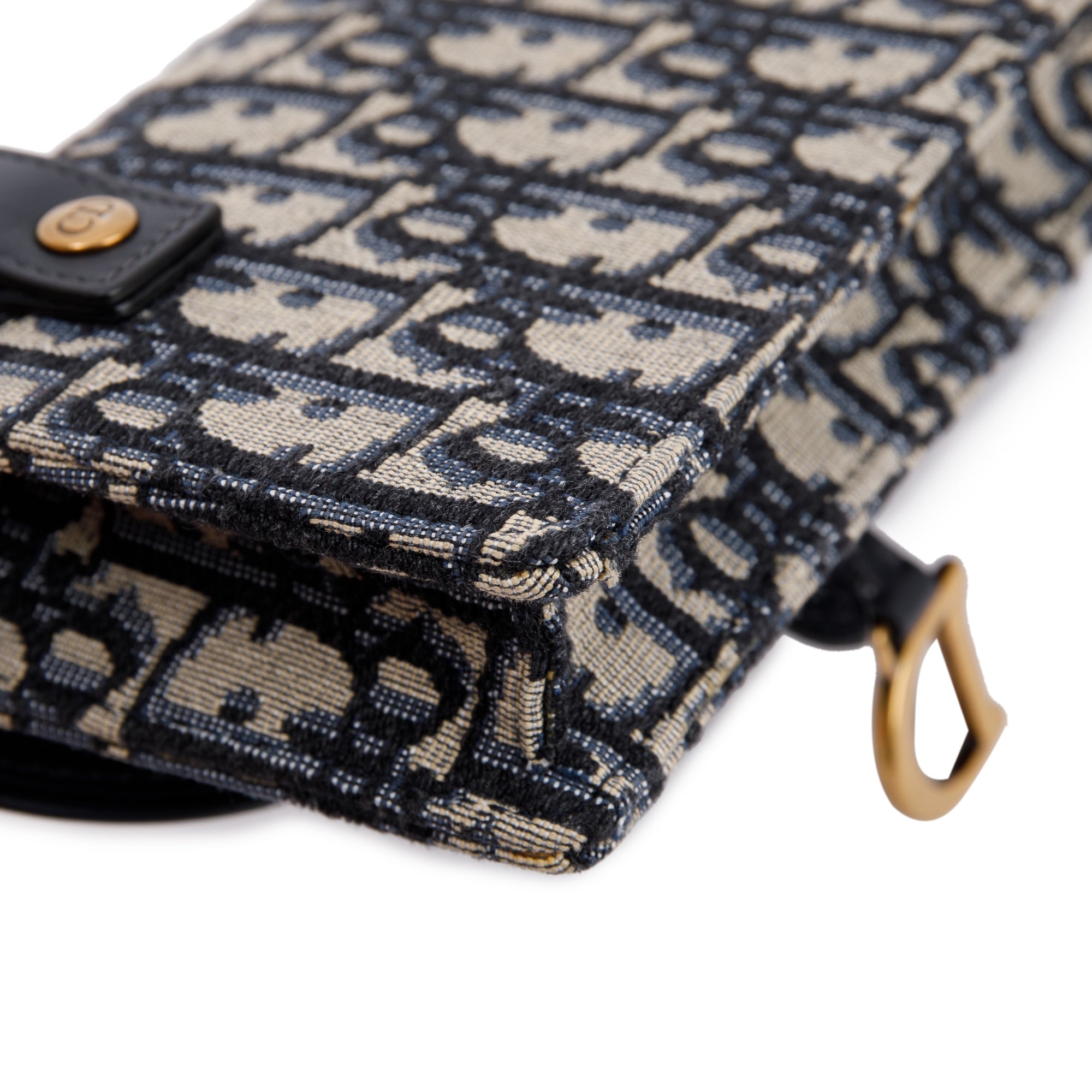 Christian Dior 2021 Oblique Saddle Belt Pouch w/ Box