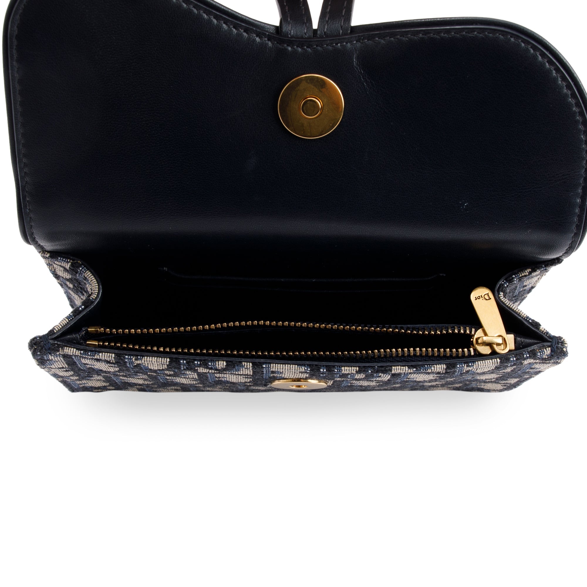 Christian Dior 2021 Oblique Saddle Belt Pouch w/ Box