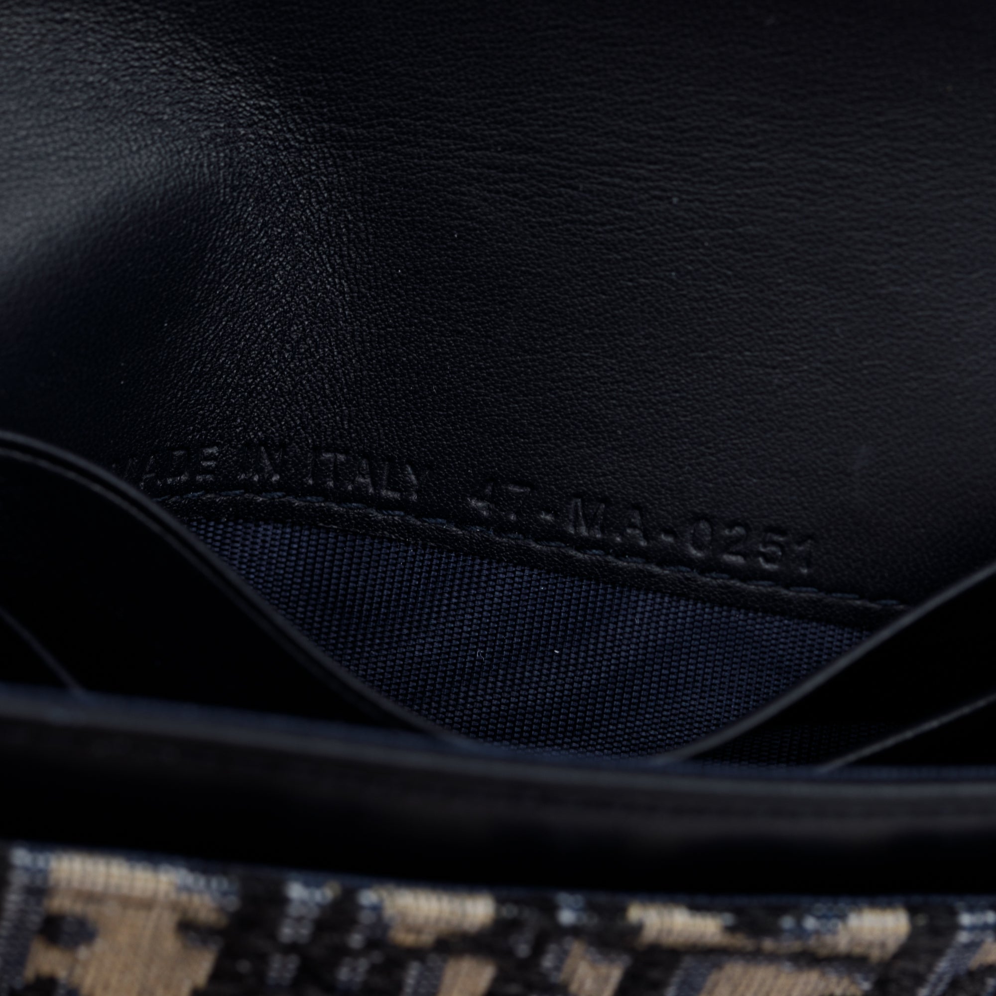 Christian Dior 2021 Oblique Saddle Bloom Flap Card Holder