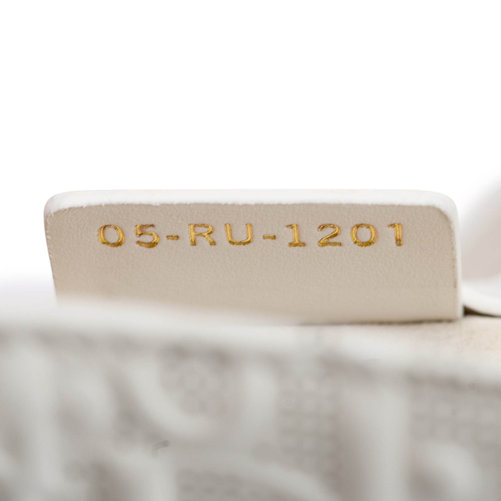 Christian Dior 2021 White Oblique Embossed Leather Medium Book Tote