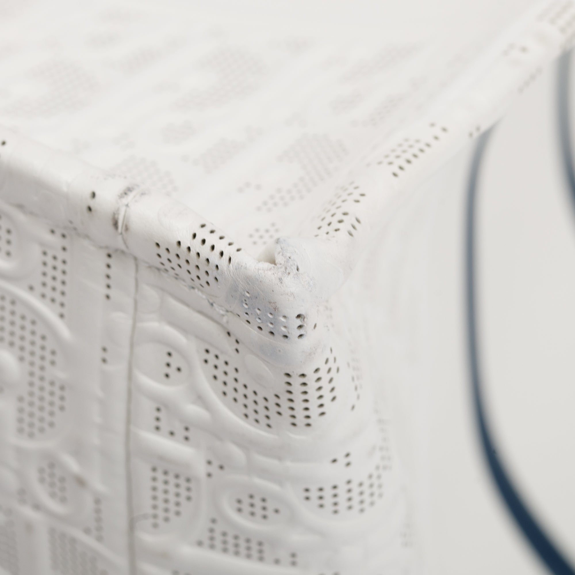 Christian Dior 2021 White Oblique Embossed Leather Medium Book Tote