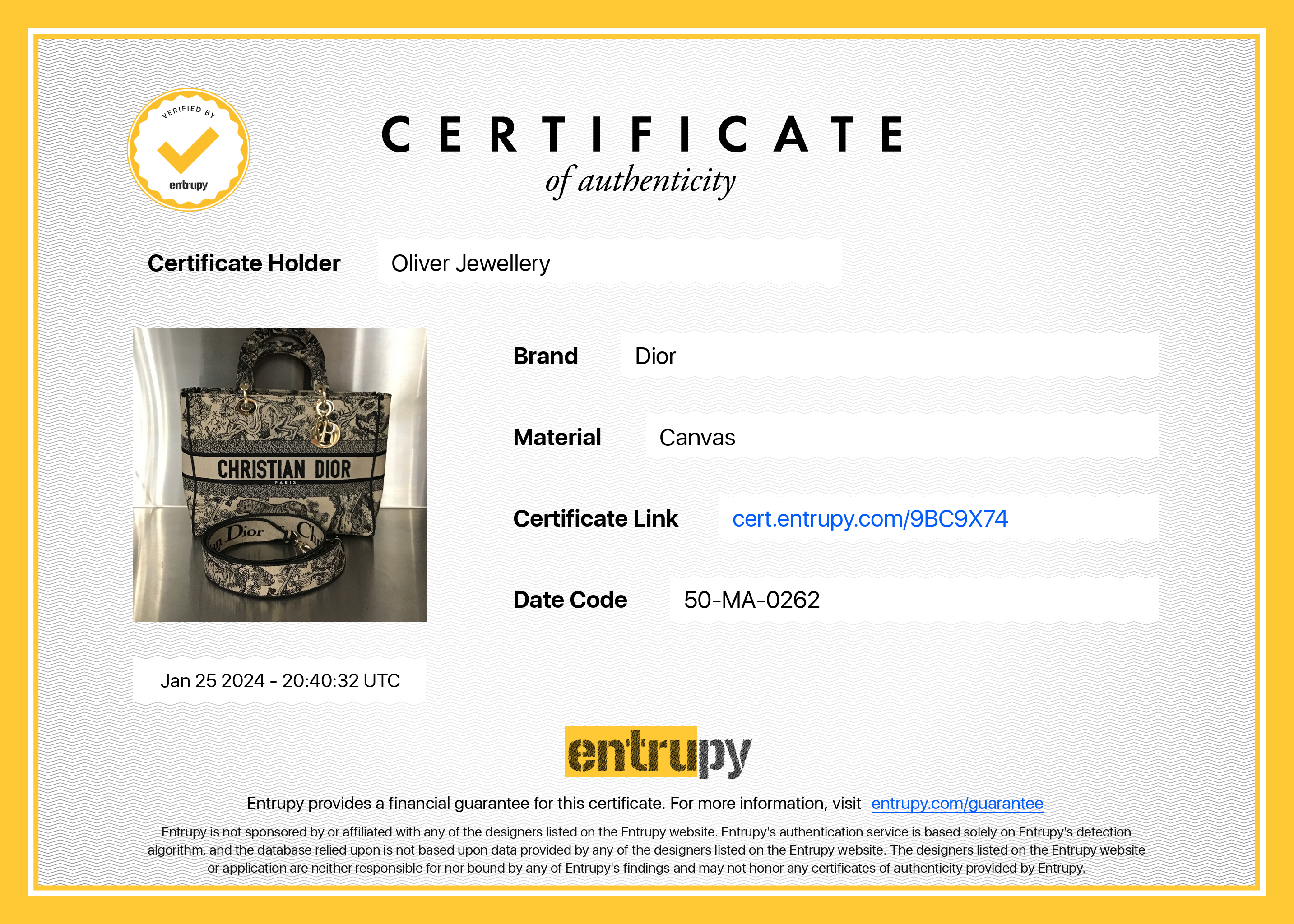 Christian Dior 2022 Beige & Black Toile De Jouy Soleil Embroidery Medium Lady D-Lite Bag w/ Strap & Box