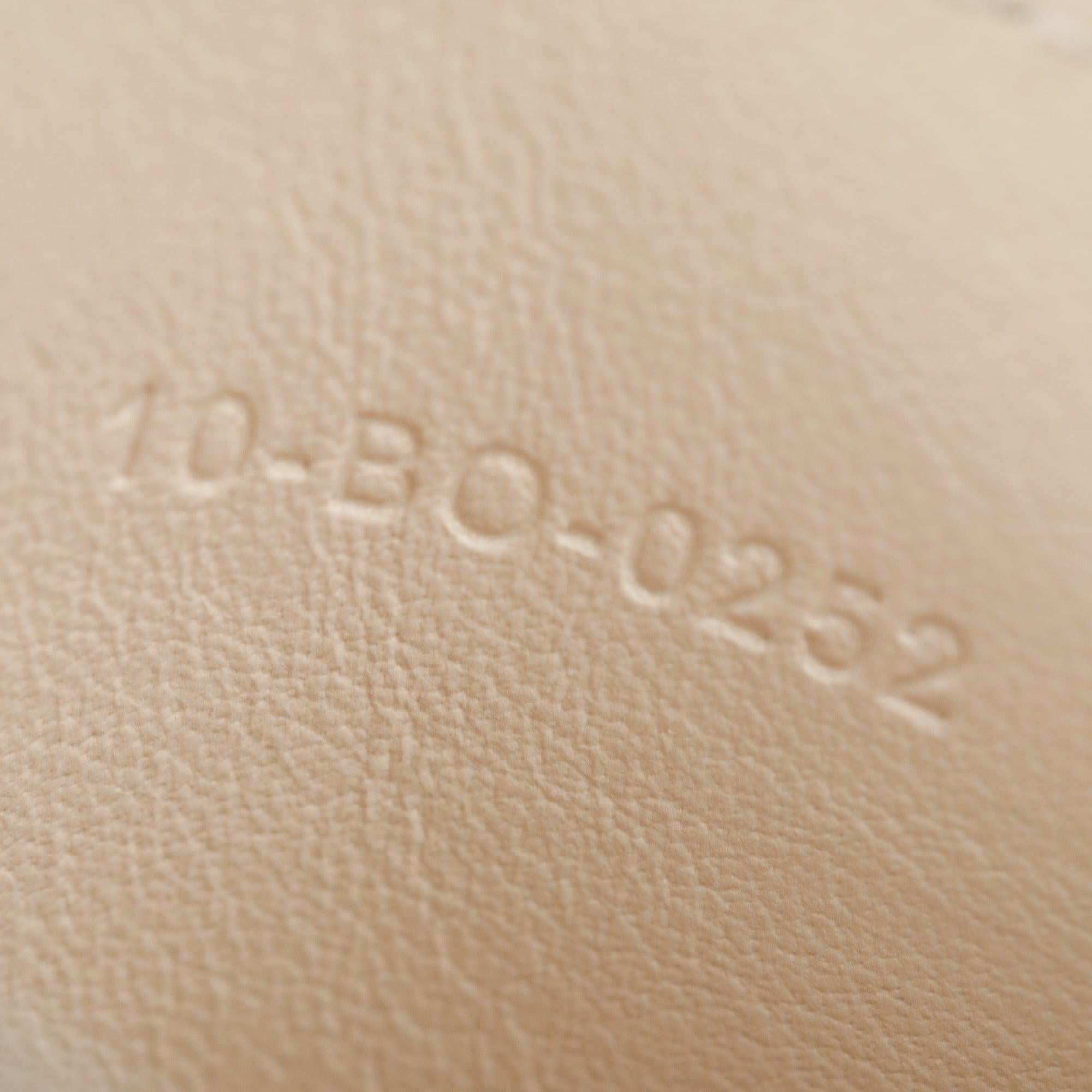 Christian Dior 2022 Creme Canvas Card Holder