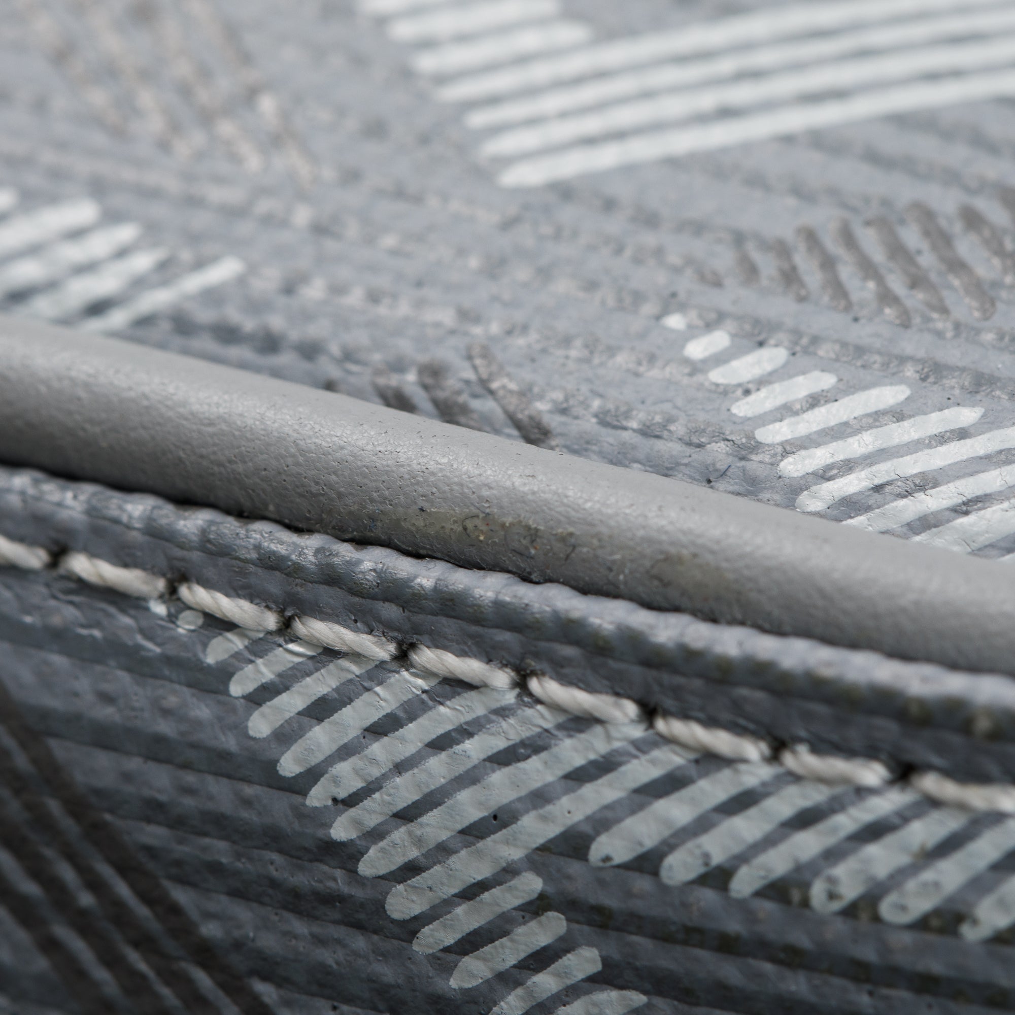 Christian Dior 2022 Gray CD Diamond Lingot 50 Duffle Bag w/ Strap