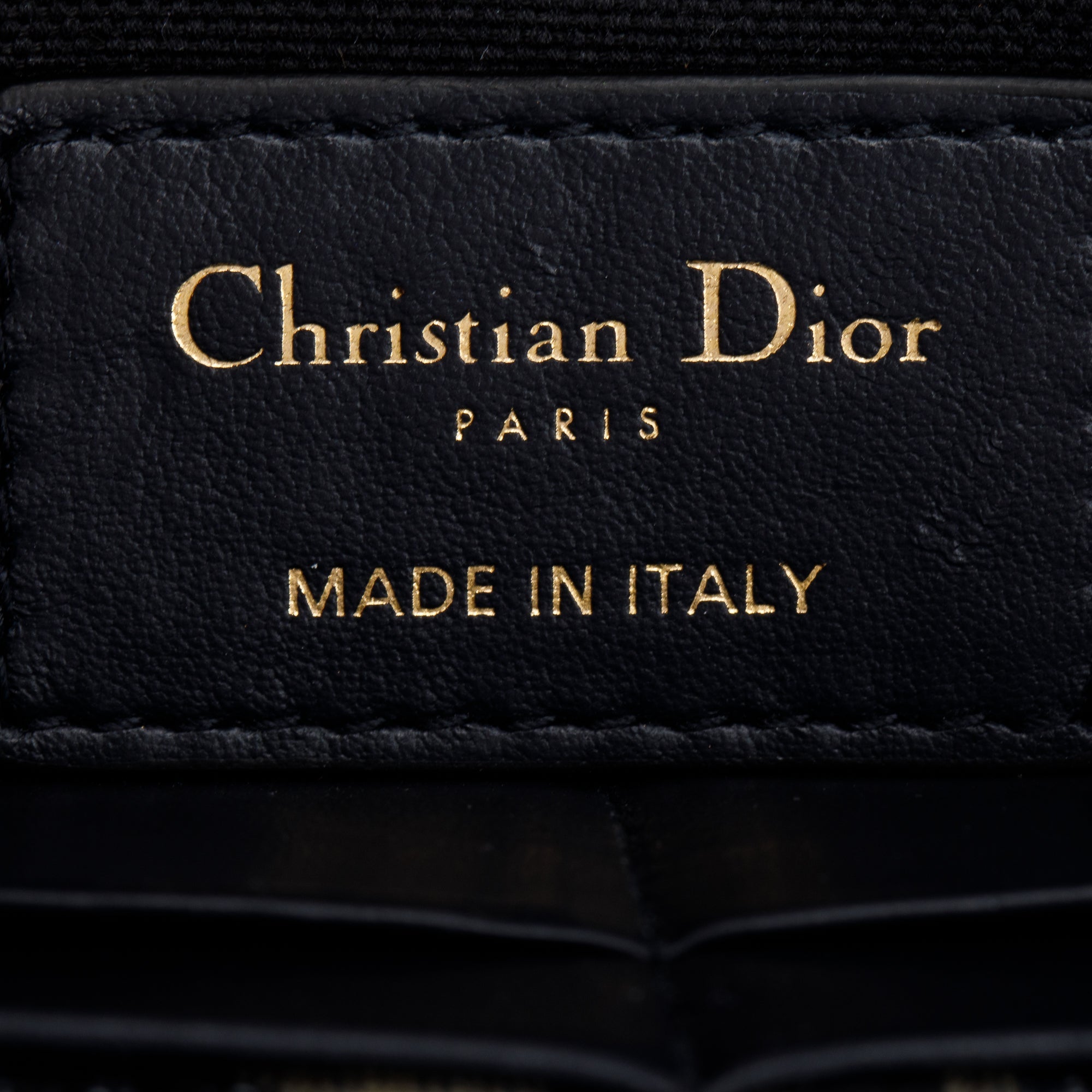 Christian Dior 2022 Navy Oblique 30 Montaigne 2-In-1 Pouch Bag